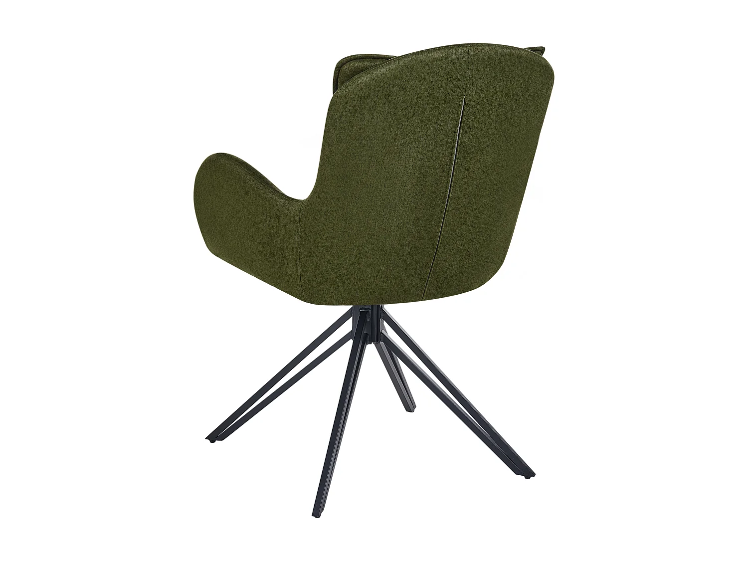 Lot de 2 chaises de salle à manger AVELAR Vert foncé