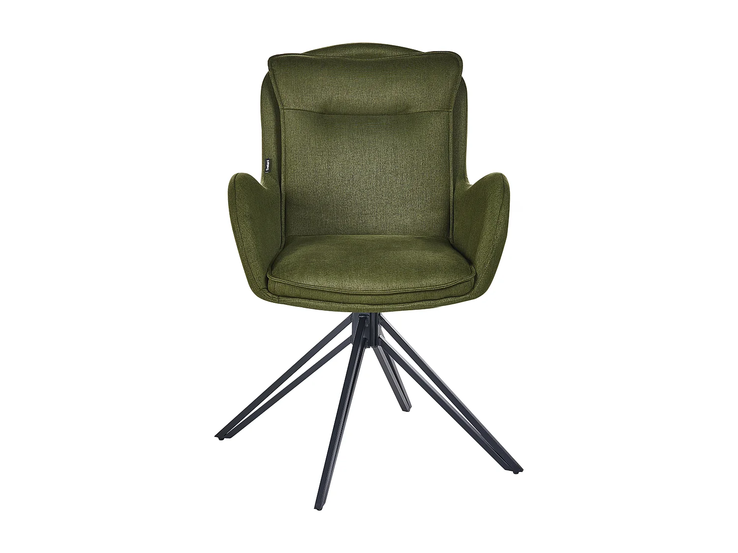 Set van 2 eetkamerstoelen AVELAR Donkergroen