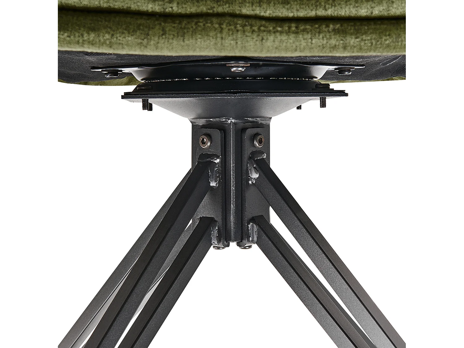 Set van 2 eetkamerstoelen AVELAR Donkergroen