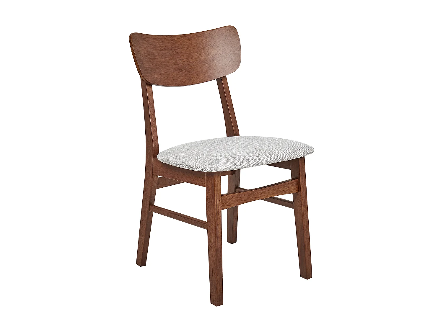 Conjunto de 2 sillas de comedor ANOKA Madera Gris claro