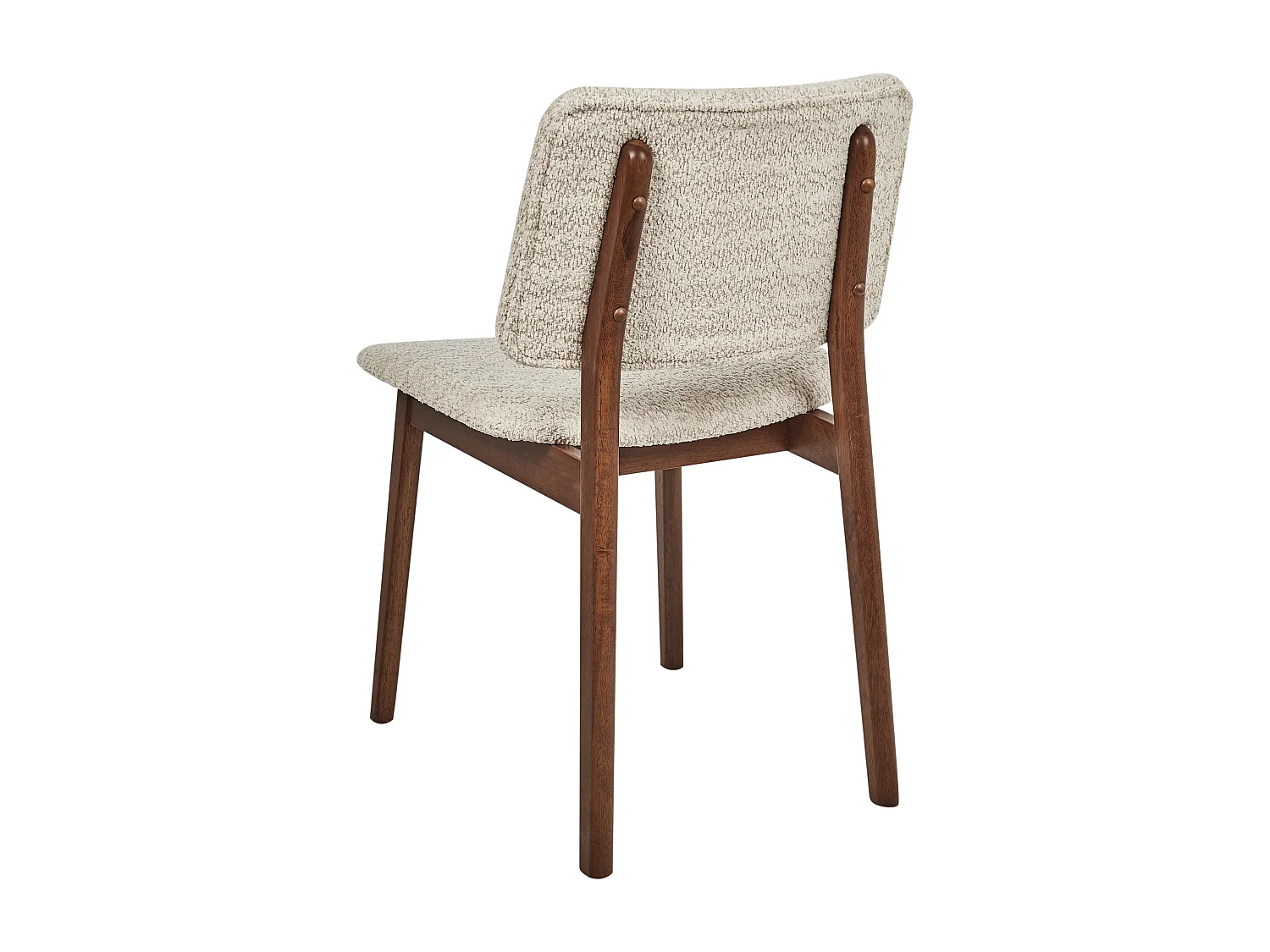 Lot de 2 chaises de salle à manger BLANE Bois Beige