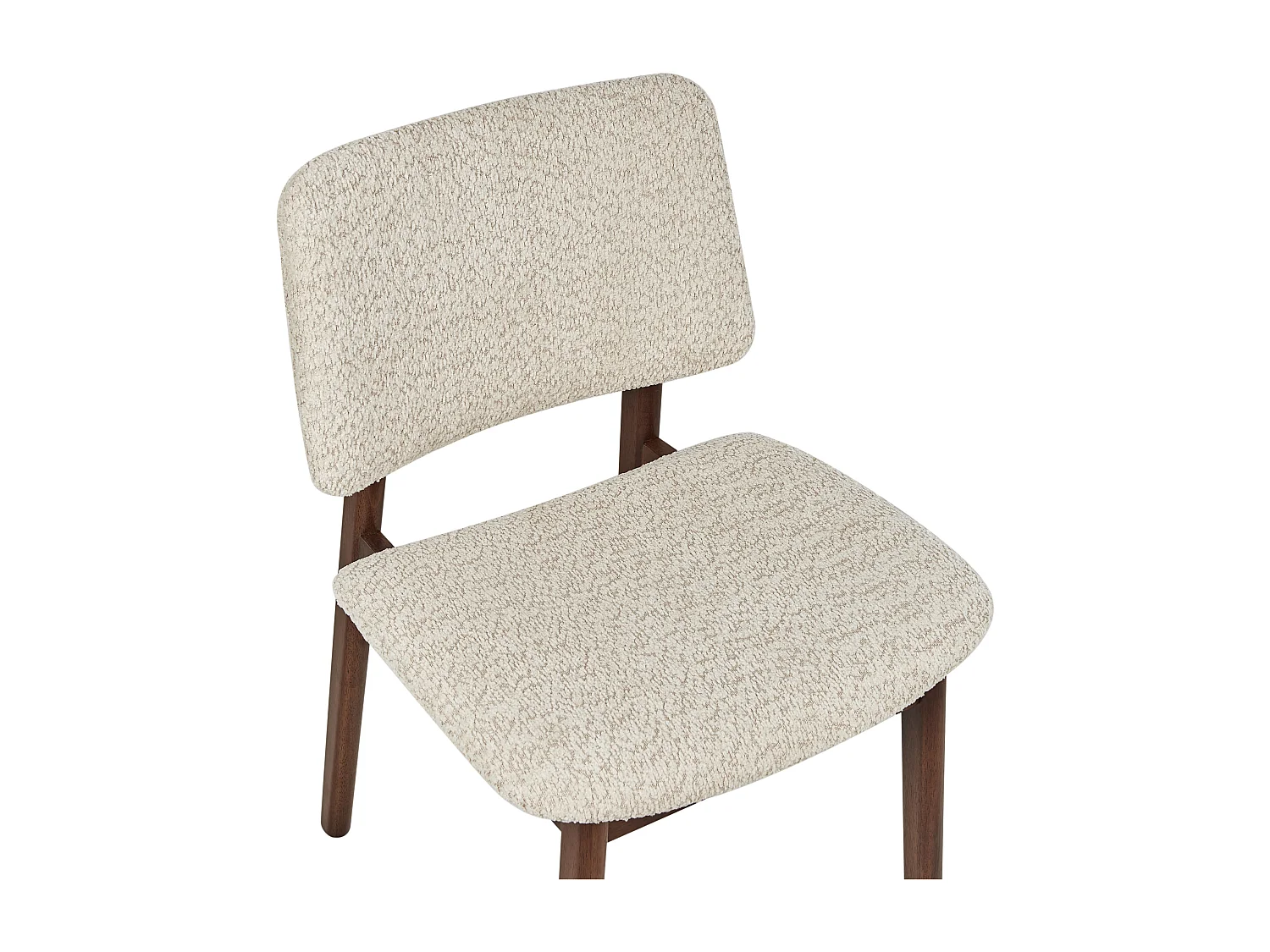 Lot de 2 chaises de salle à manger BLANE Bois Beige