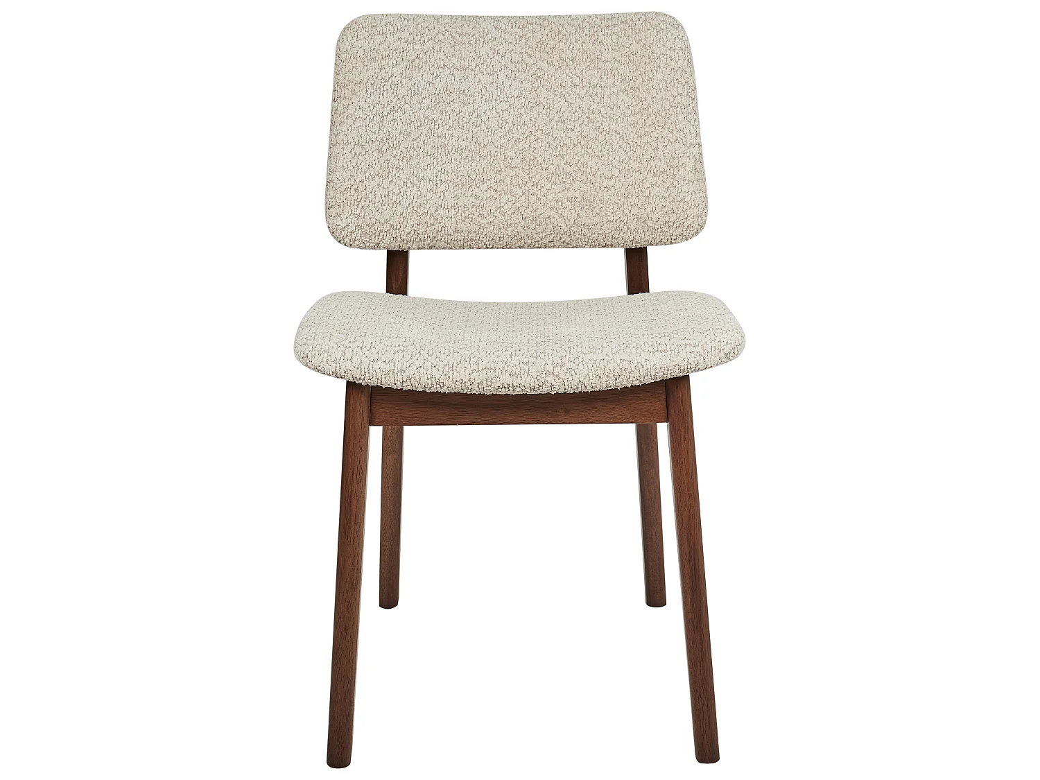 Lot de 2 chaises de salle à manger BLANE Bois Beige