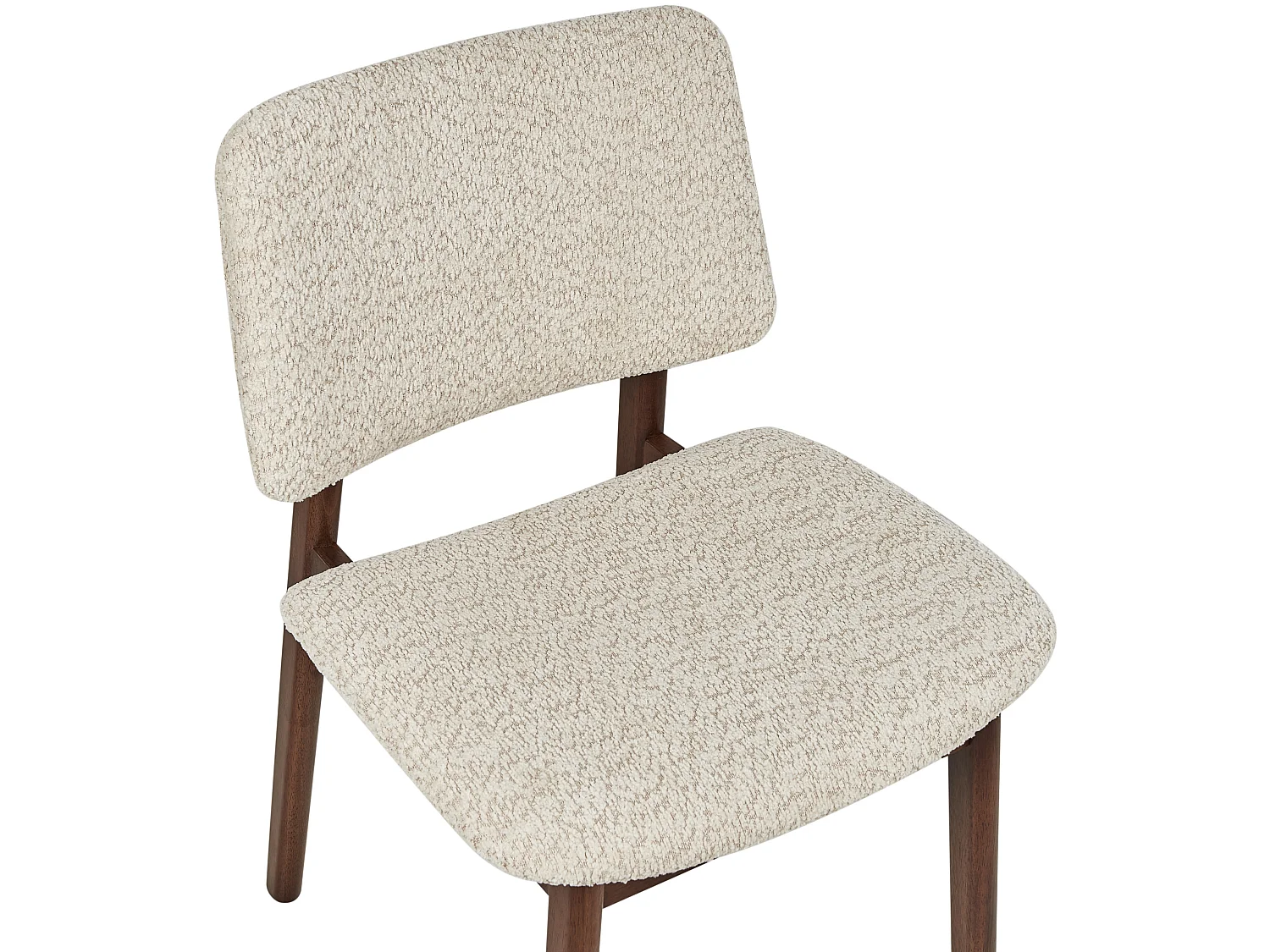 Lot de 2 chaises de salle à manger BLANE Bois Beige