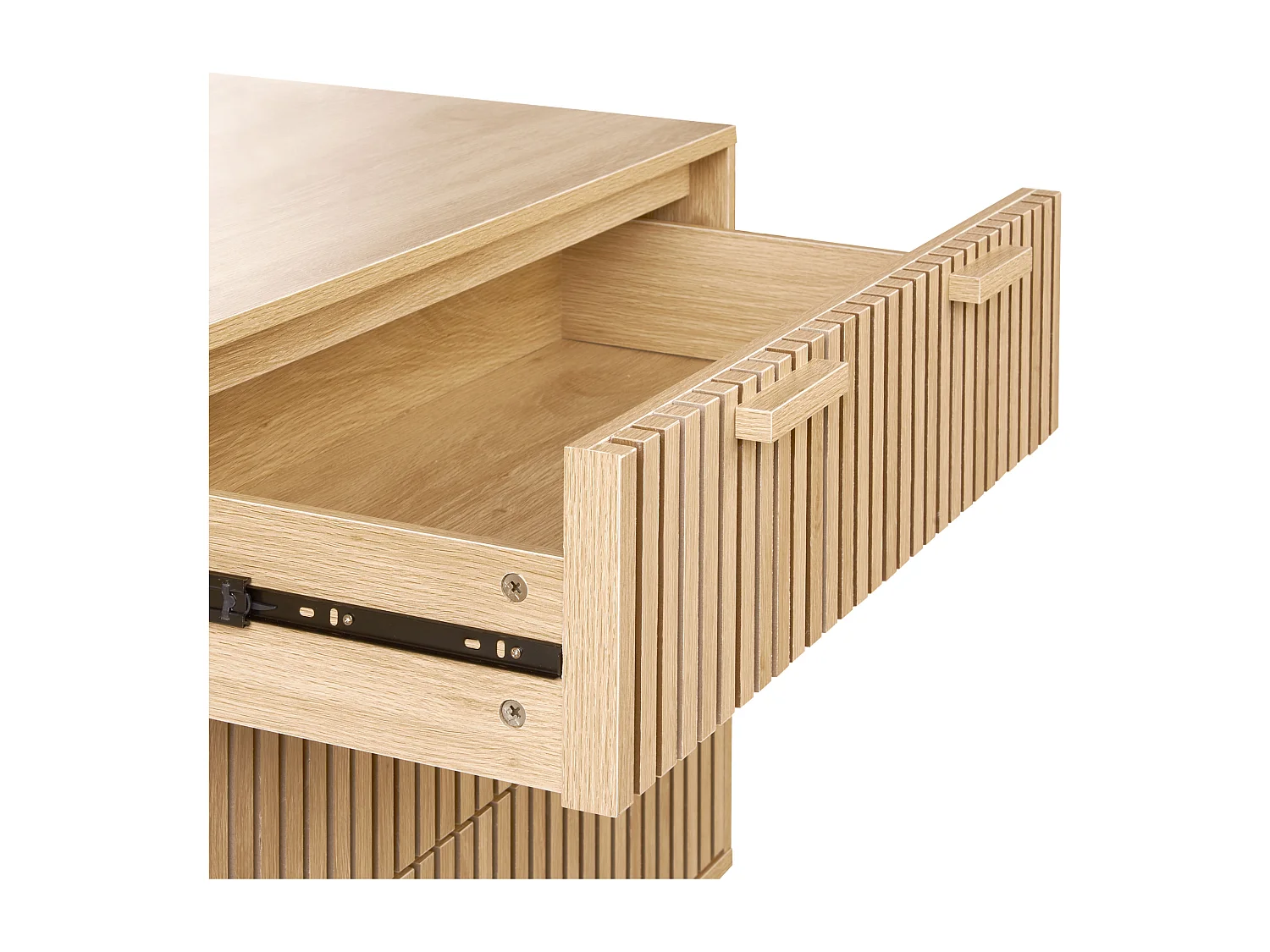 Commode à 3 tiroirs LYNWOOD Marron clair