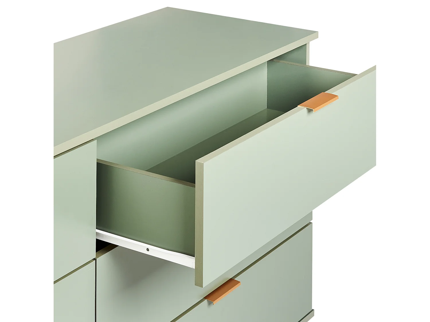 Commode à 6 tiroirs WALPOLE Vert