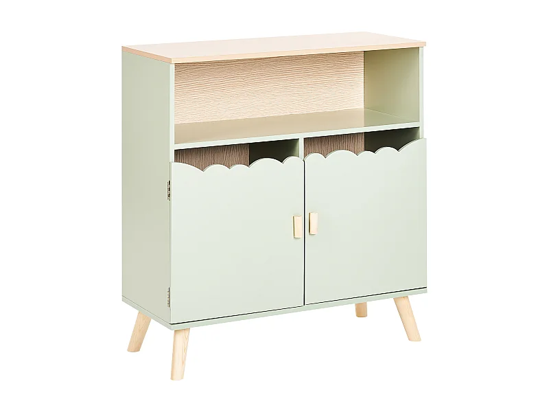 Schrank LACKEY Holzwerkstoff Hellgrün