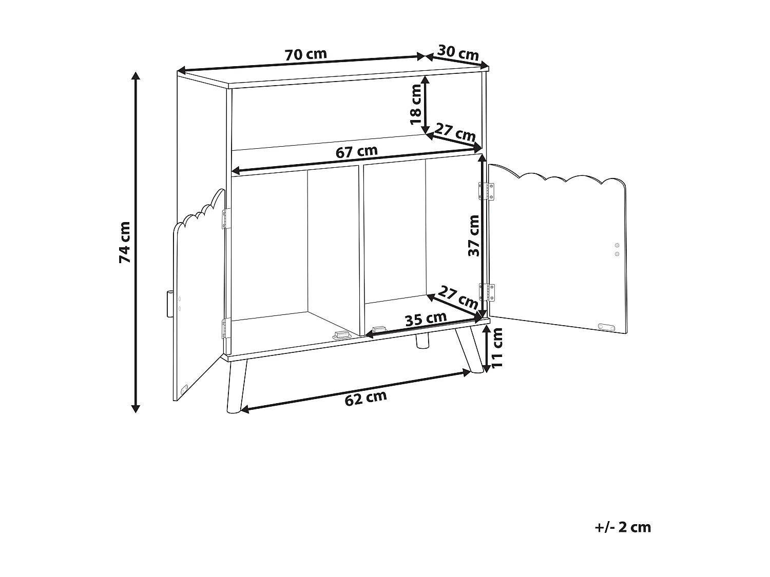 Armoire LACKEY Vert clair