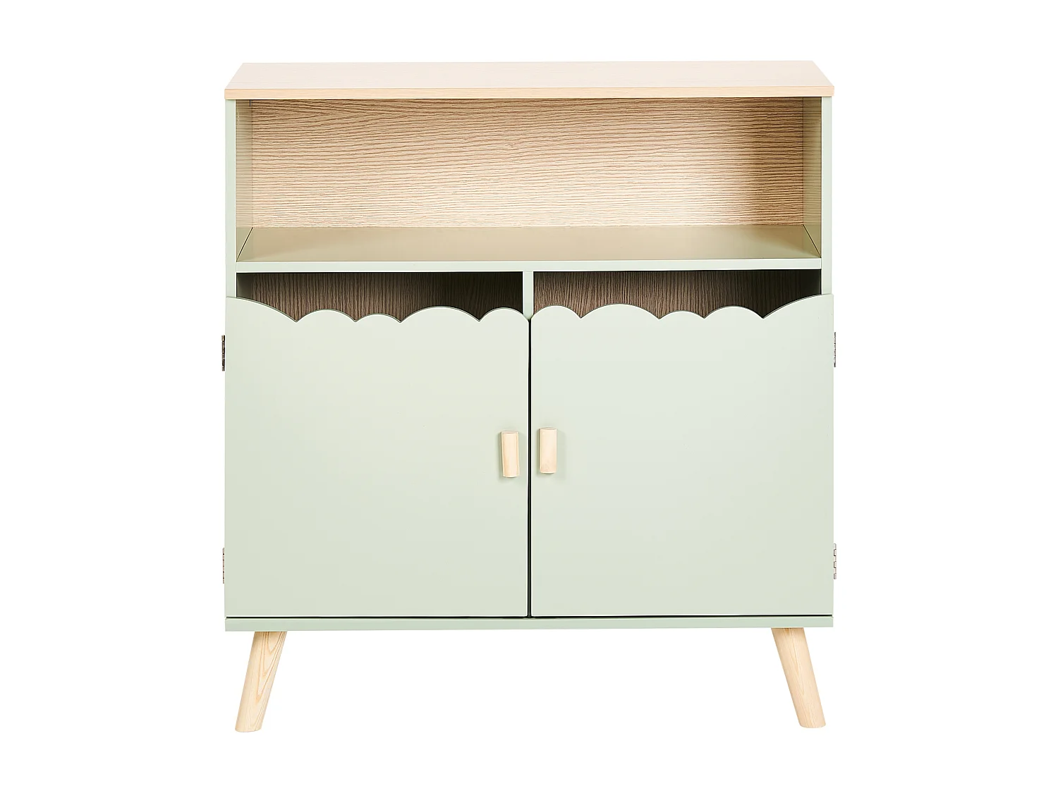 Armadio LACKEY Derivati del legno Verde chiaro