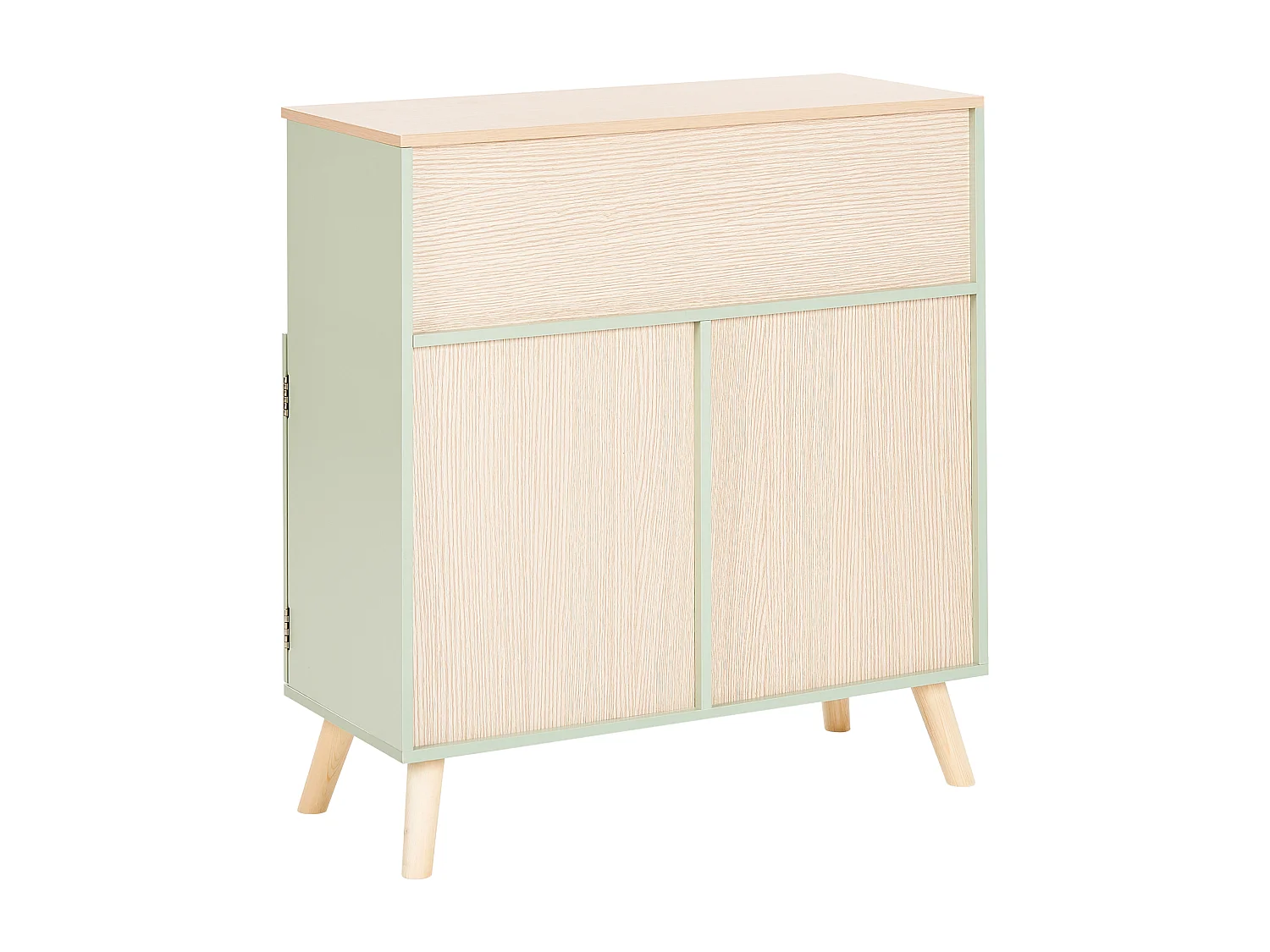 Armadio LACKEY Derivati del legno Verde chiaro