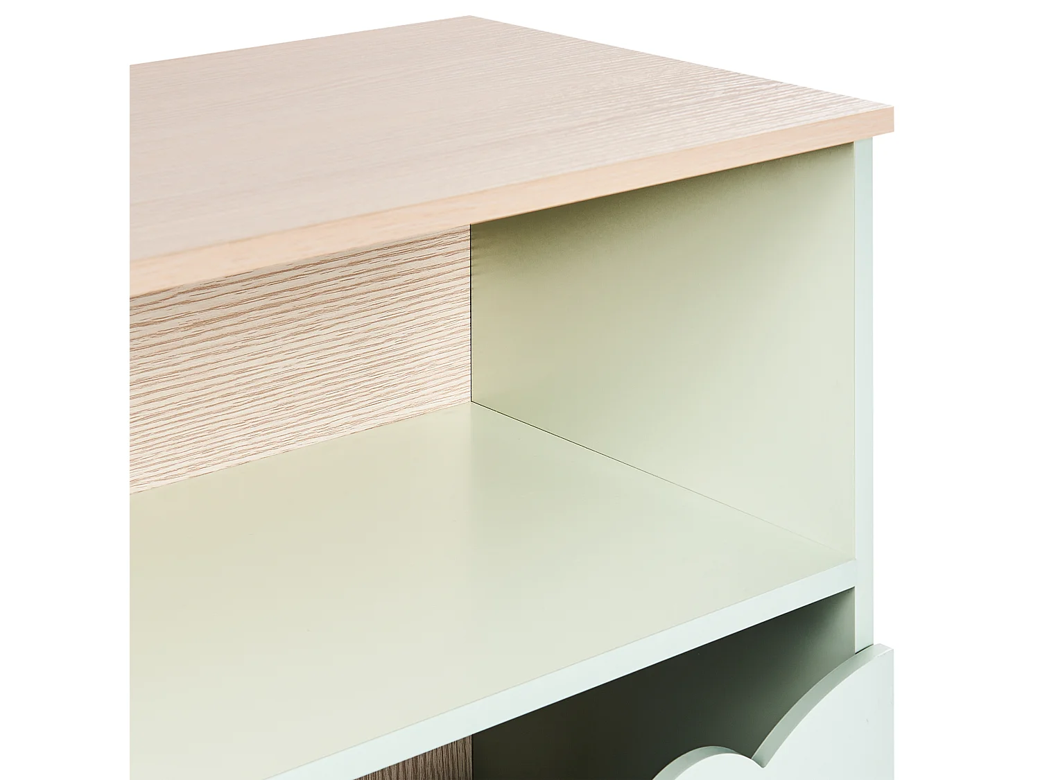 Armadio LACKEY Derivati del legno Verde chiaro