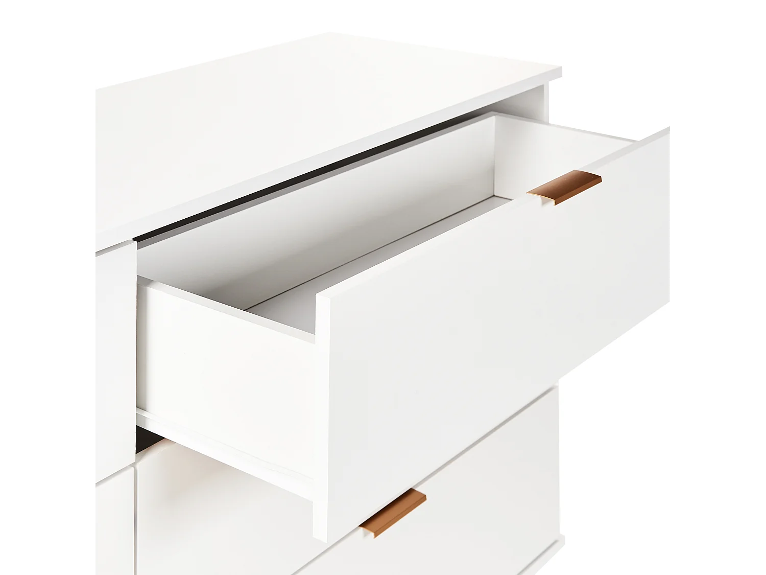 Cómoda de 6 cajones WALPOLE Blanco