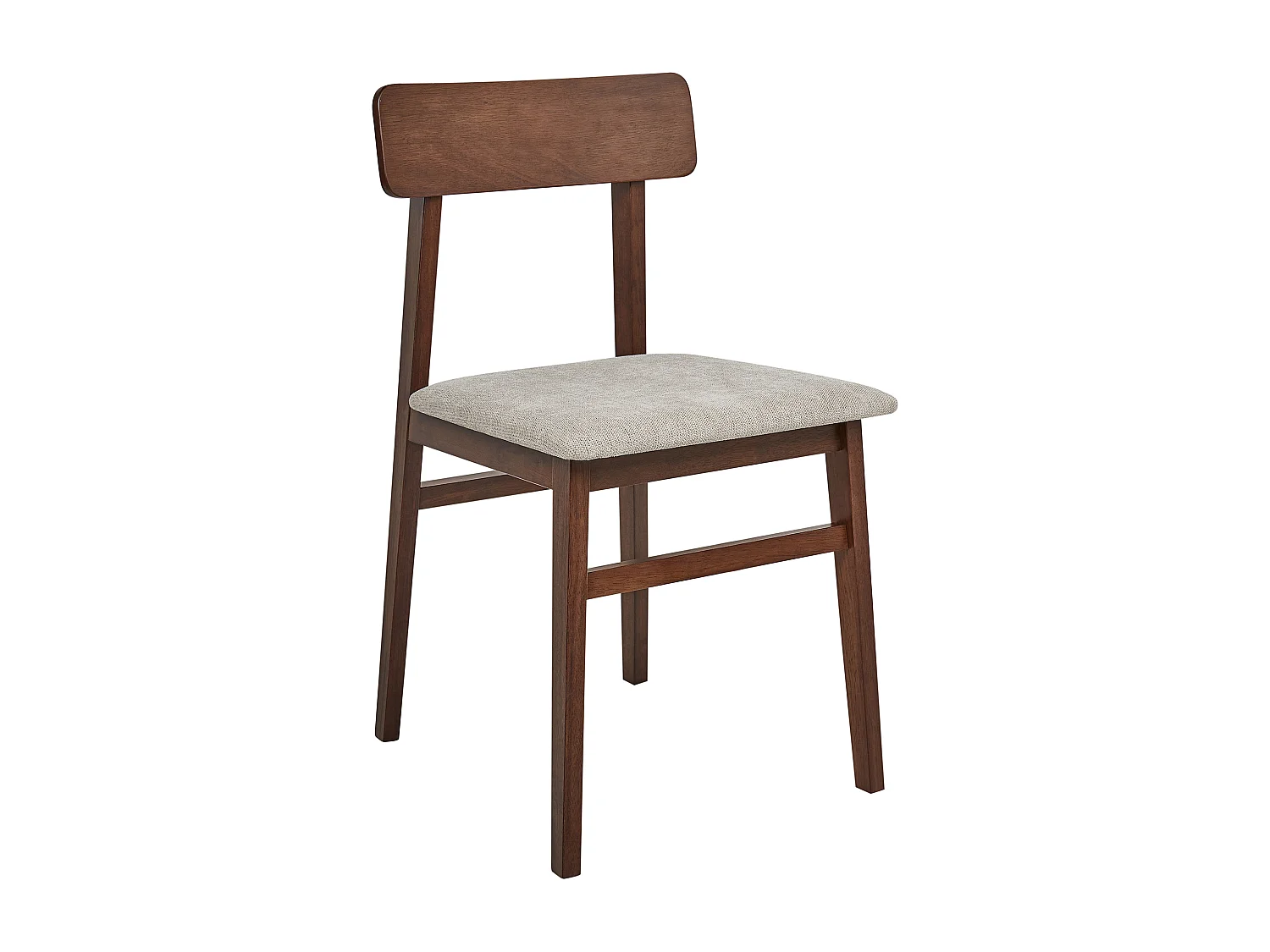 Set di 2 sedie da pranzo STACY Legno Tortora