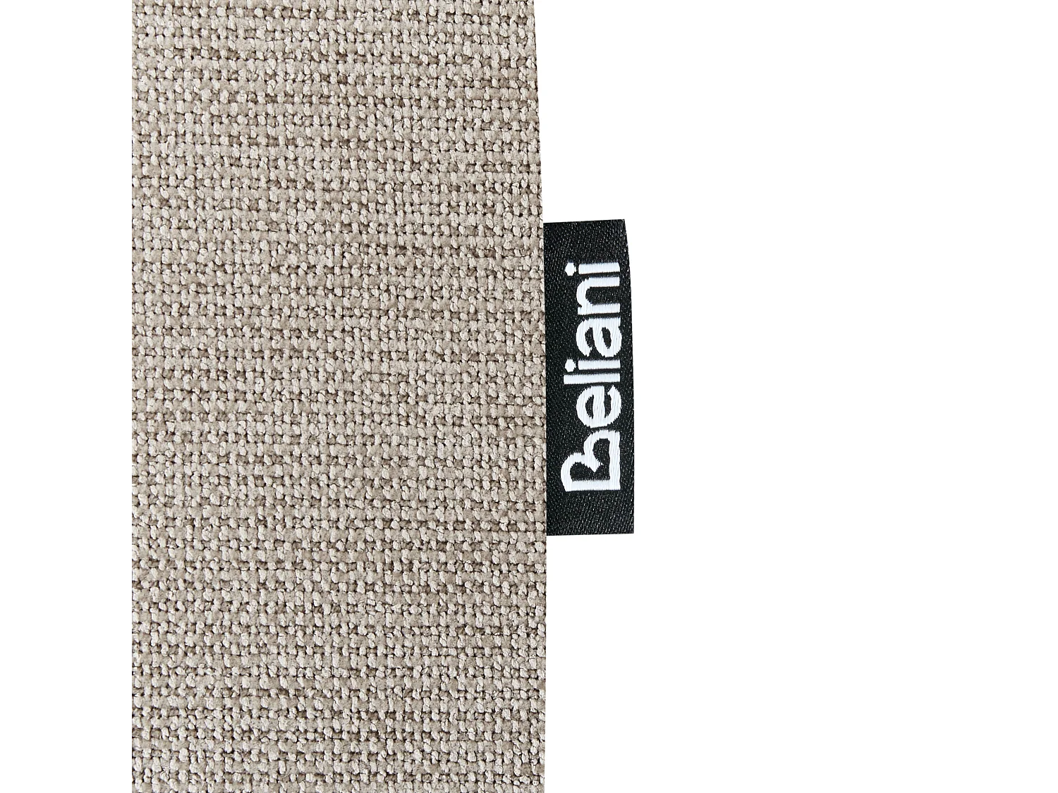 Esszimmerstühle 2er-Set Beige Stoffsitz Schwarzer Rahmen Stacy