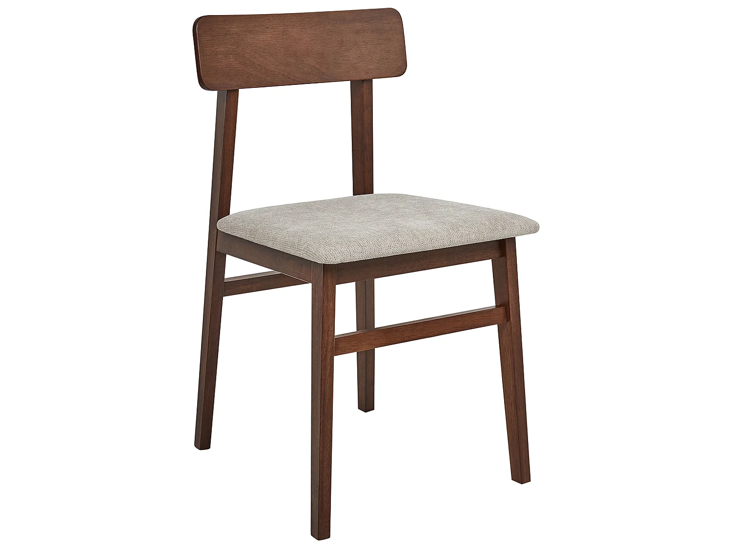 Lot de 2 chaises de salle à manger STACY Bois Taupe