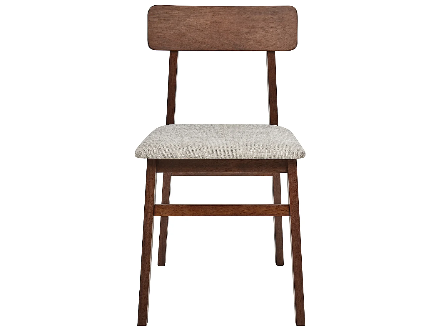 Lot de 2 chaises de salle à manger STACY Bois Taupe