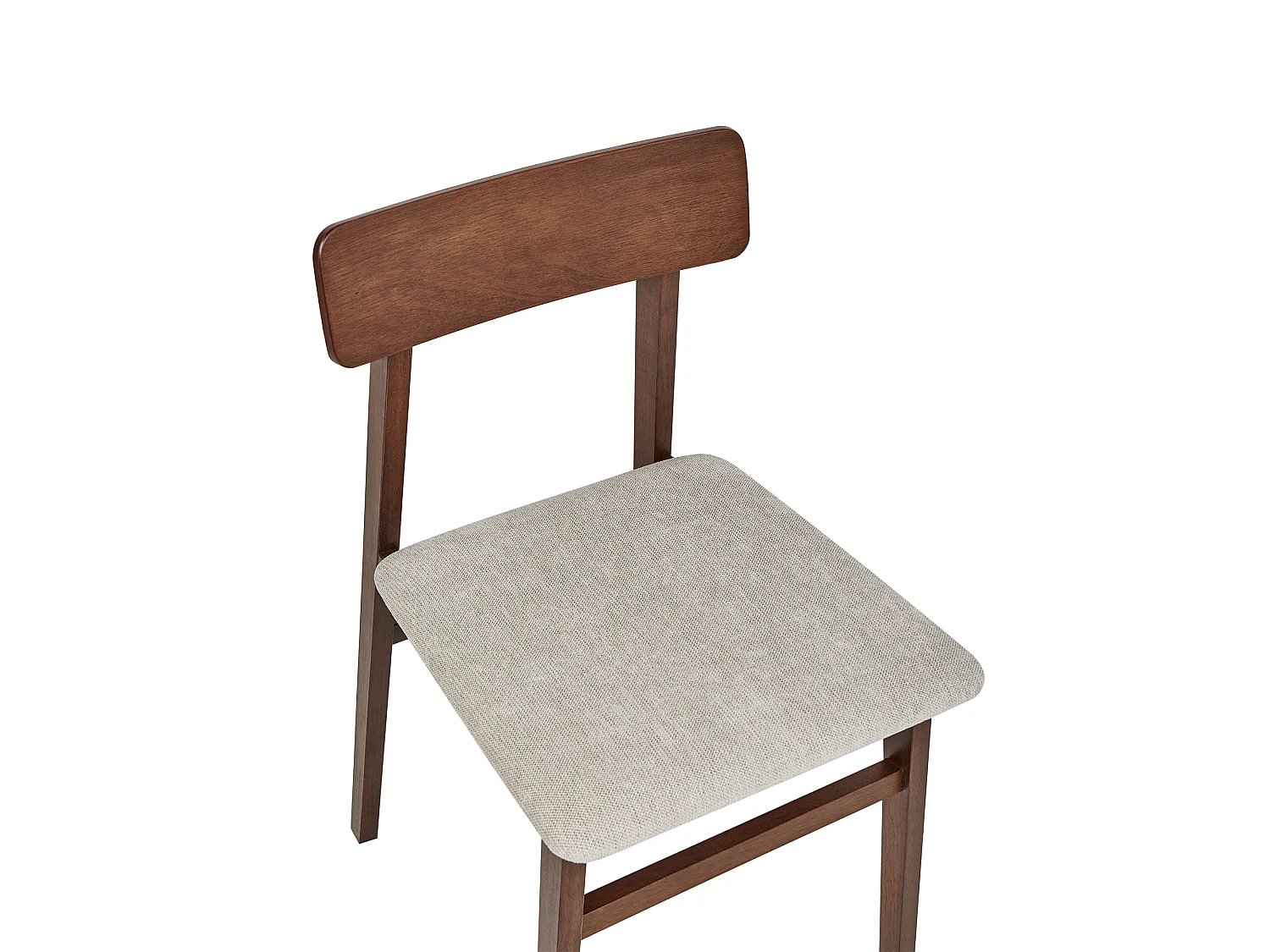 Lot de 2 chaises de salle à manger STACY Bois Taupe