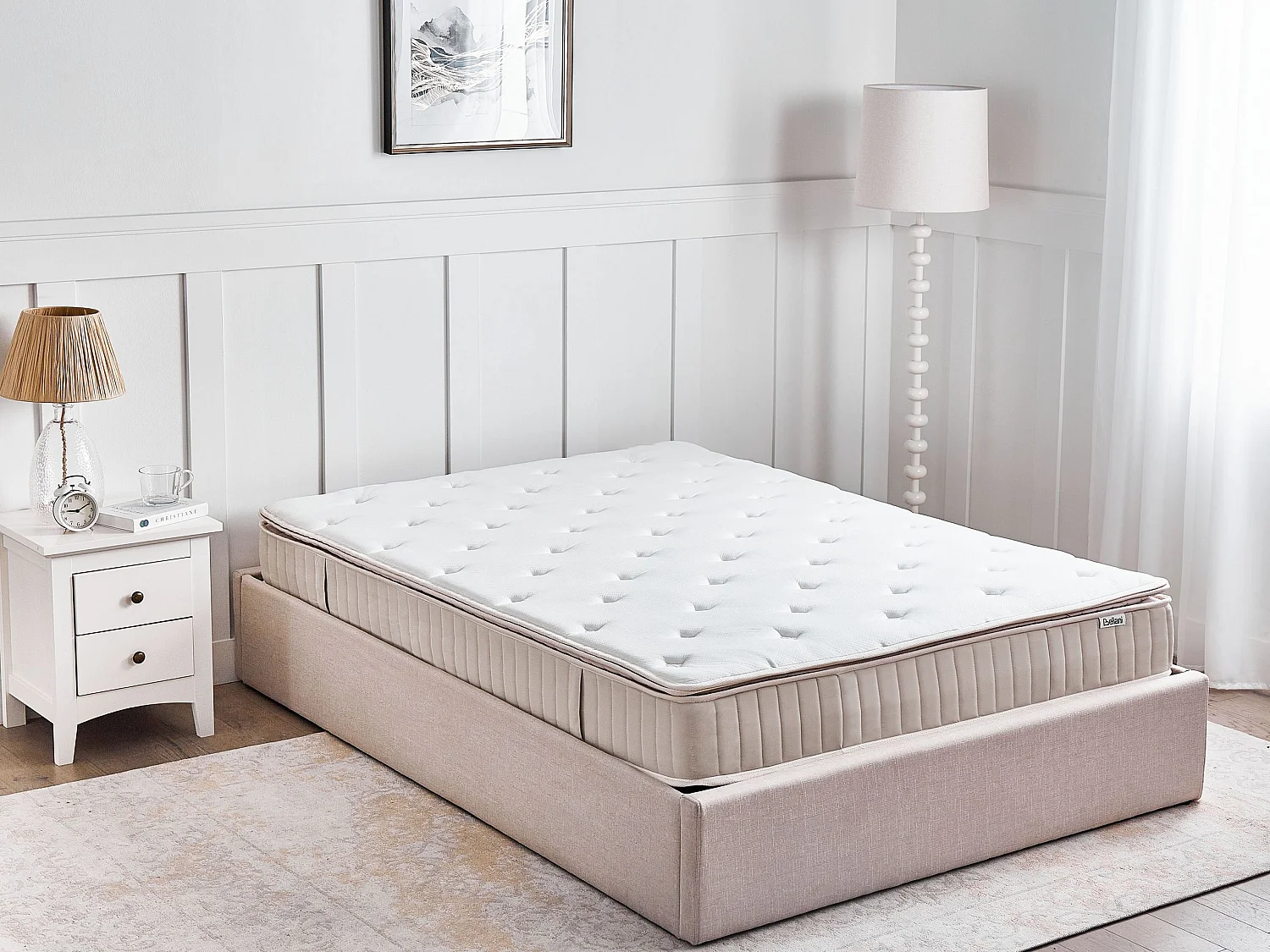 Matelas à ressorts ensachés en latex DAYDREAM H2/3 Moyen 160 x 200 cm