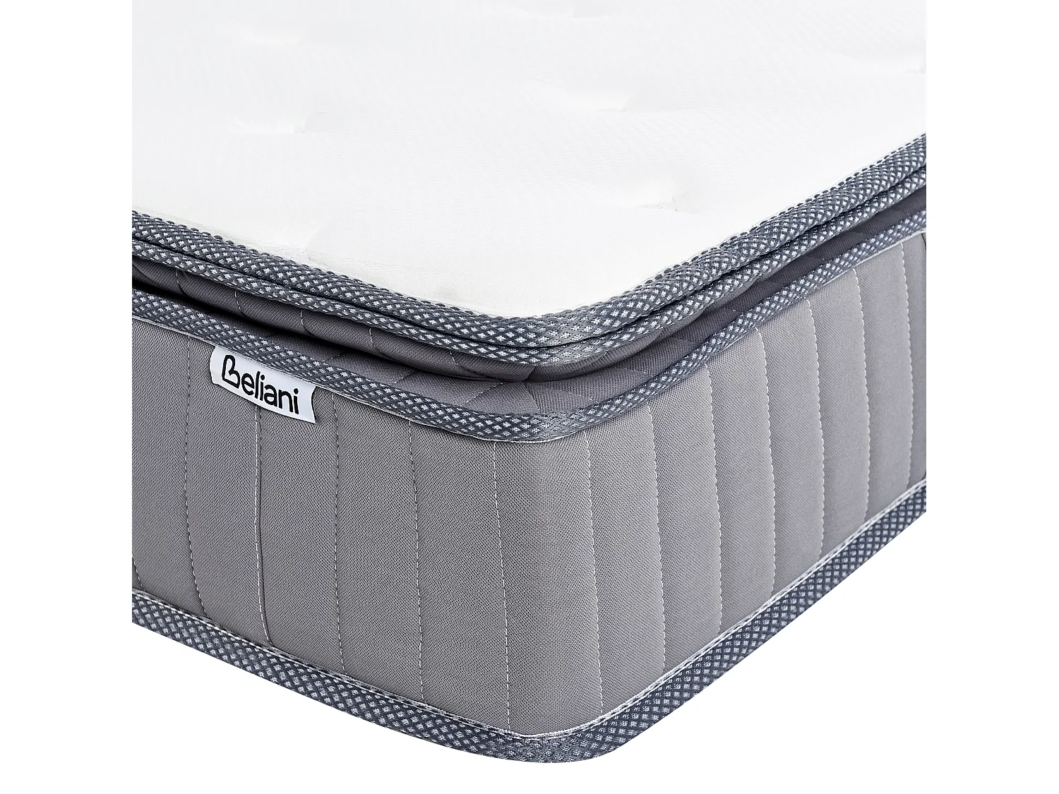 Matelas à ressorts ensachés en mousse à mémoire de forme avec gel PLEASANT Ferme 160 x 200 cm