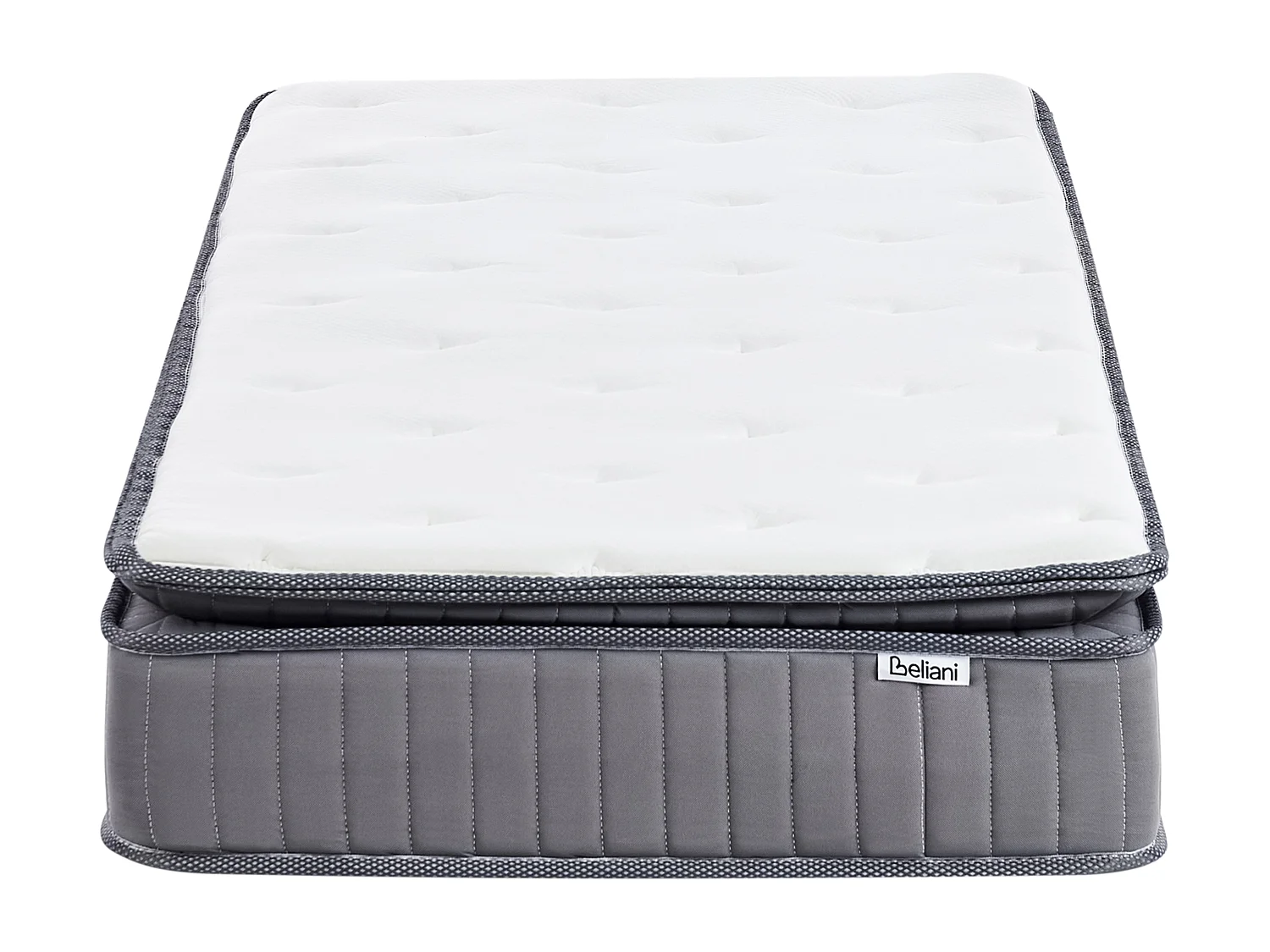 Matelas à ressorts ensachés en mousse à mémoire de forme avec gel PLEASANT H2/3 Moyen 90 x 200 cm