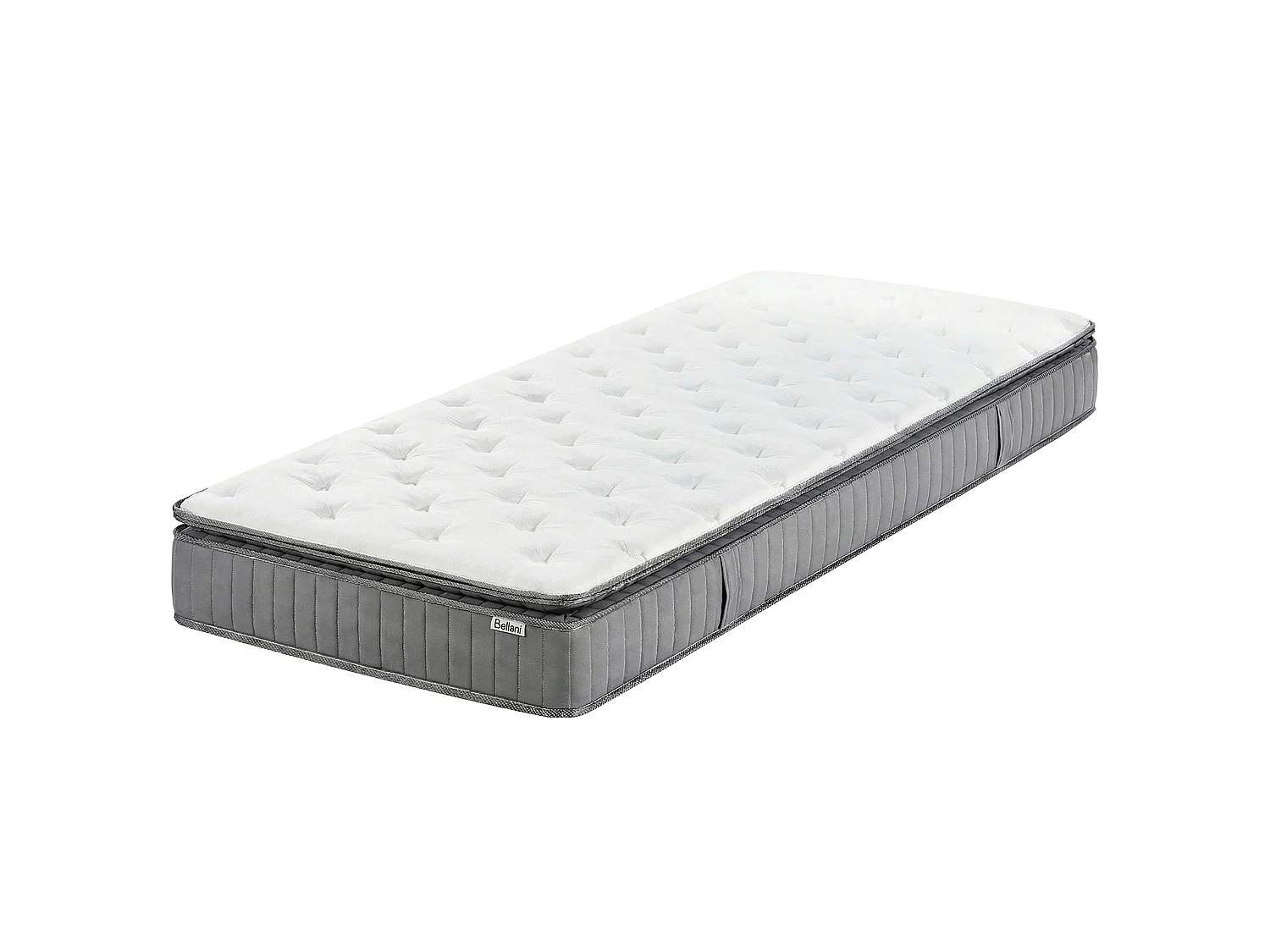 Gel Memory Foam Pocket Spring Mattress PLEASANT H2/3 Medium 90 x 200 cm (EU Single)