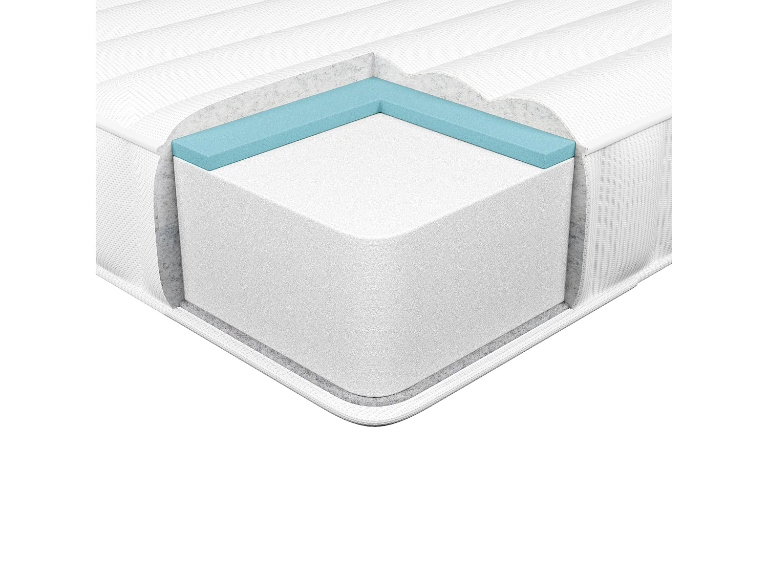 Memory Foam Mattress PETITE H2/3 Medium 90 x 200 cm (EU Single)
