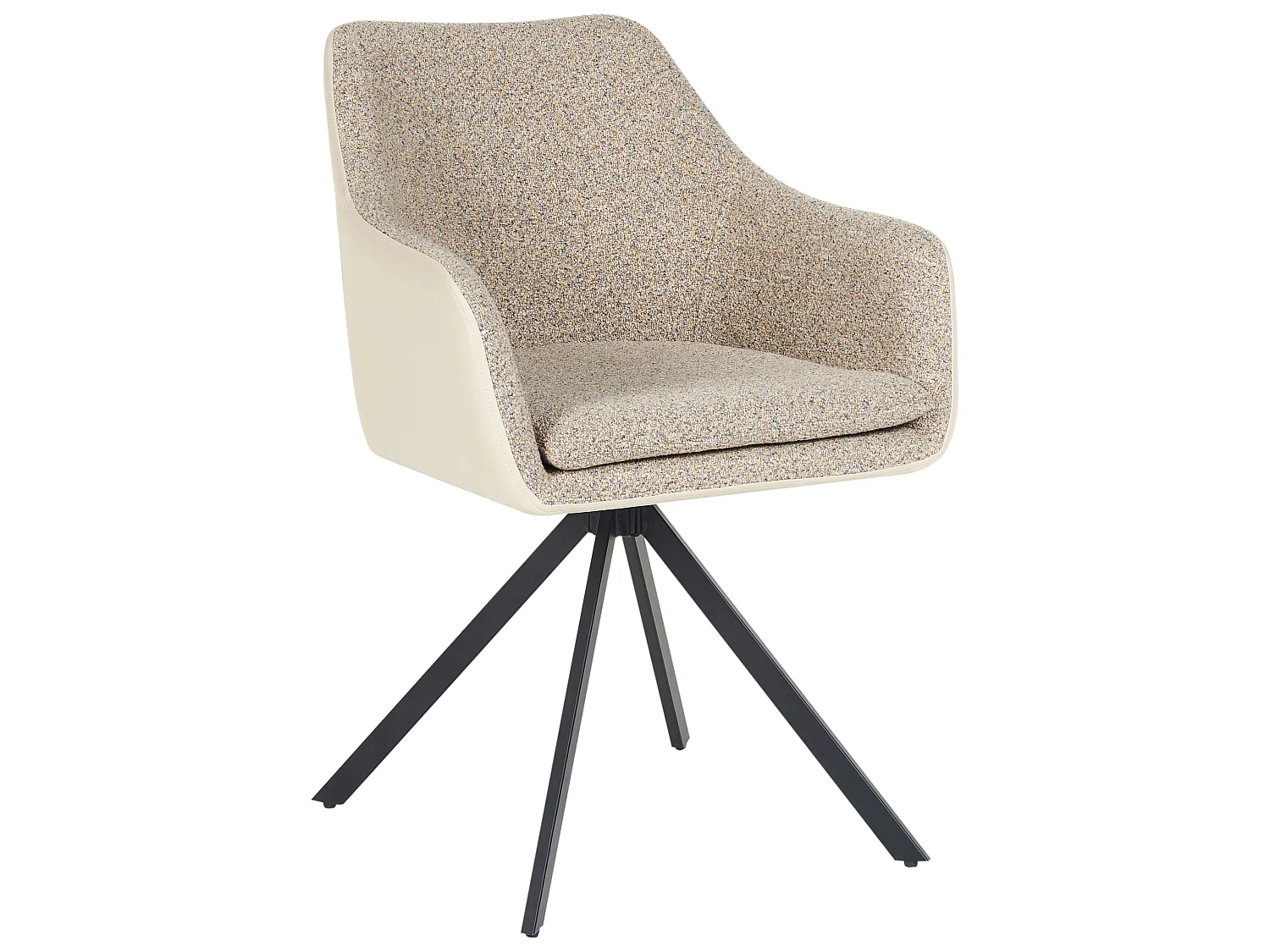 Set med 2 matstolar LITHIA Taupe