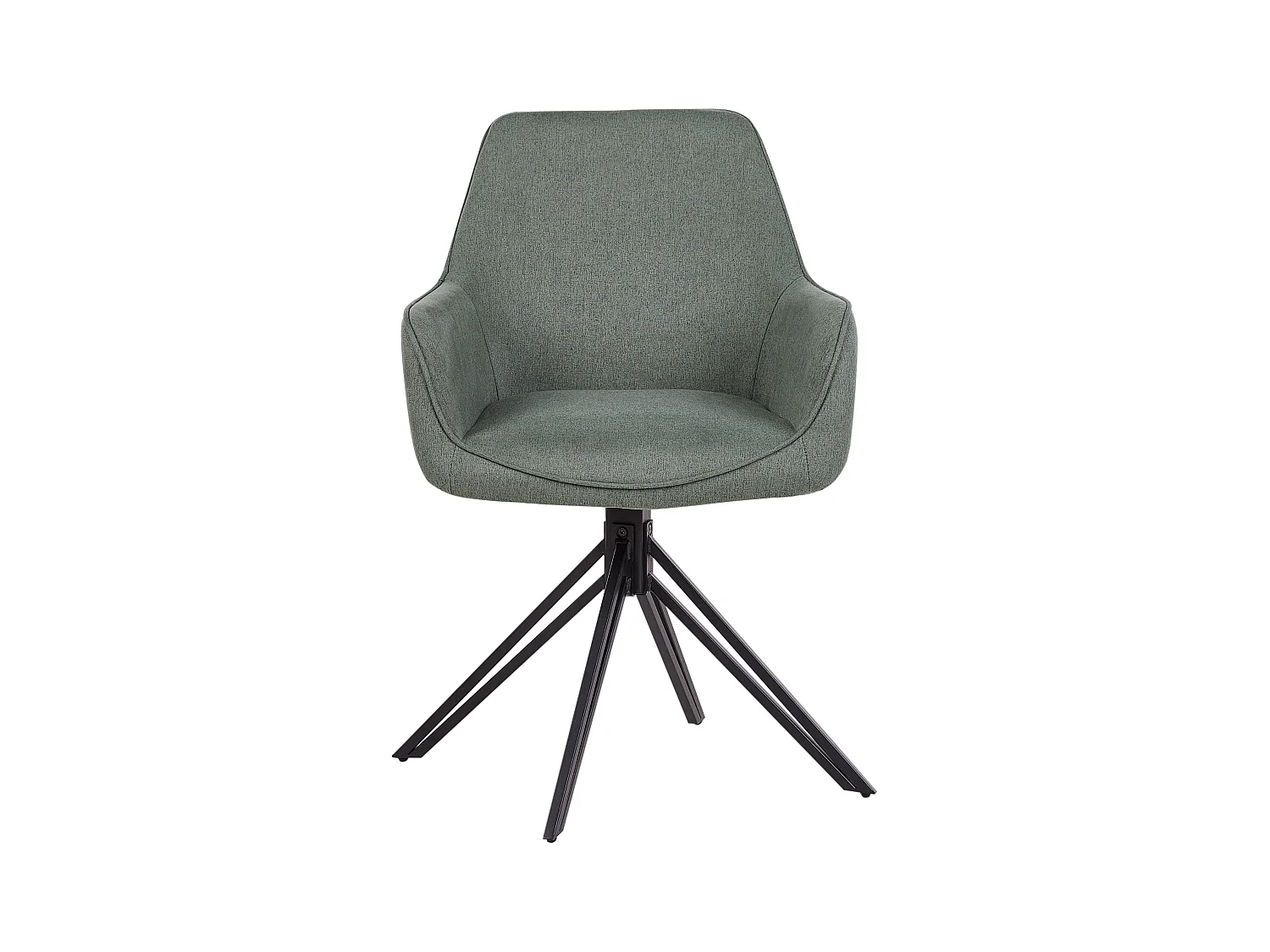 Lot de 2 chaises de salle à manger JODAR Vert foncé