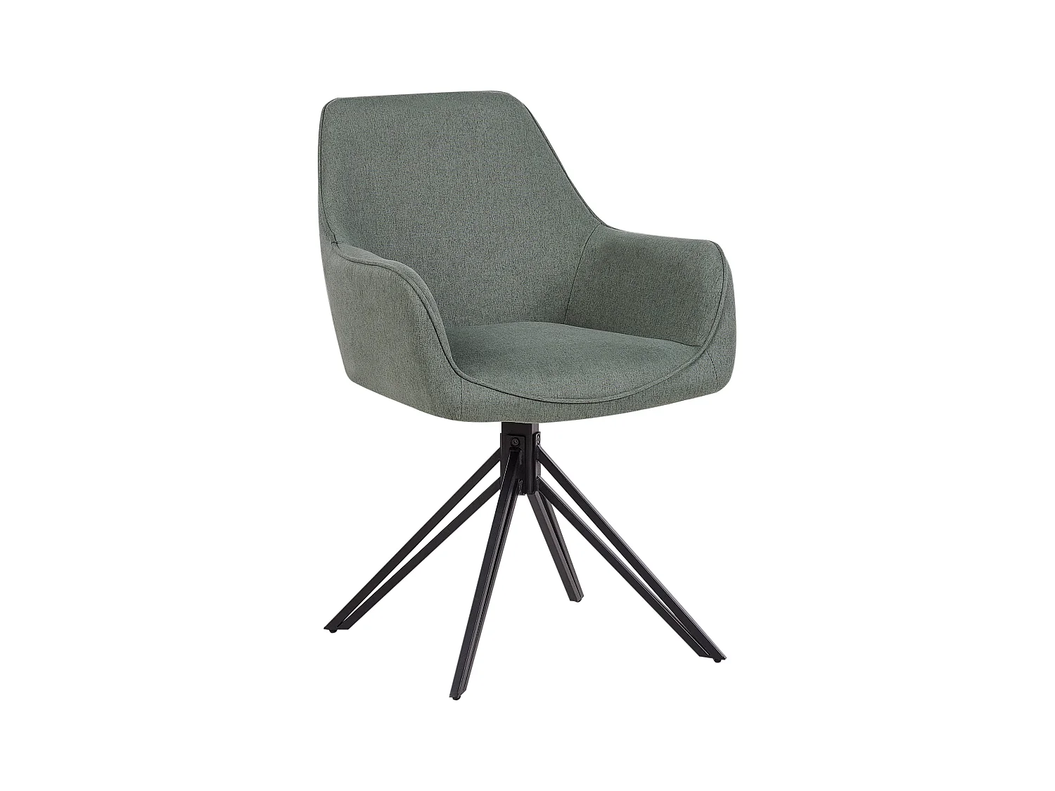 Lot de 2 chaises de salle à manger JODAR Vert foncé