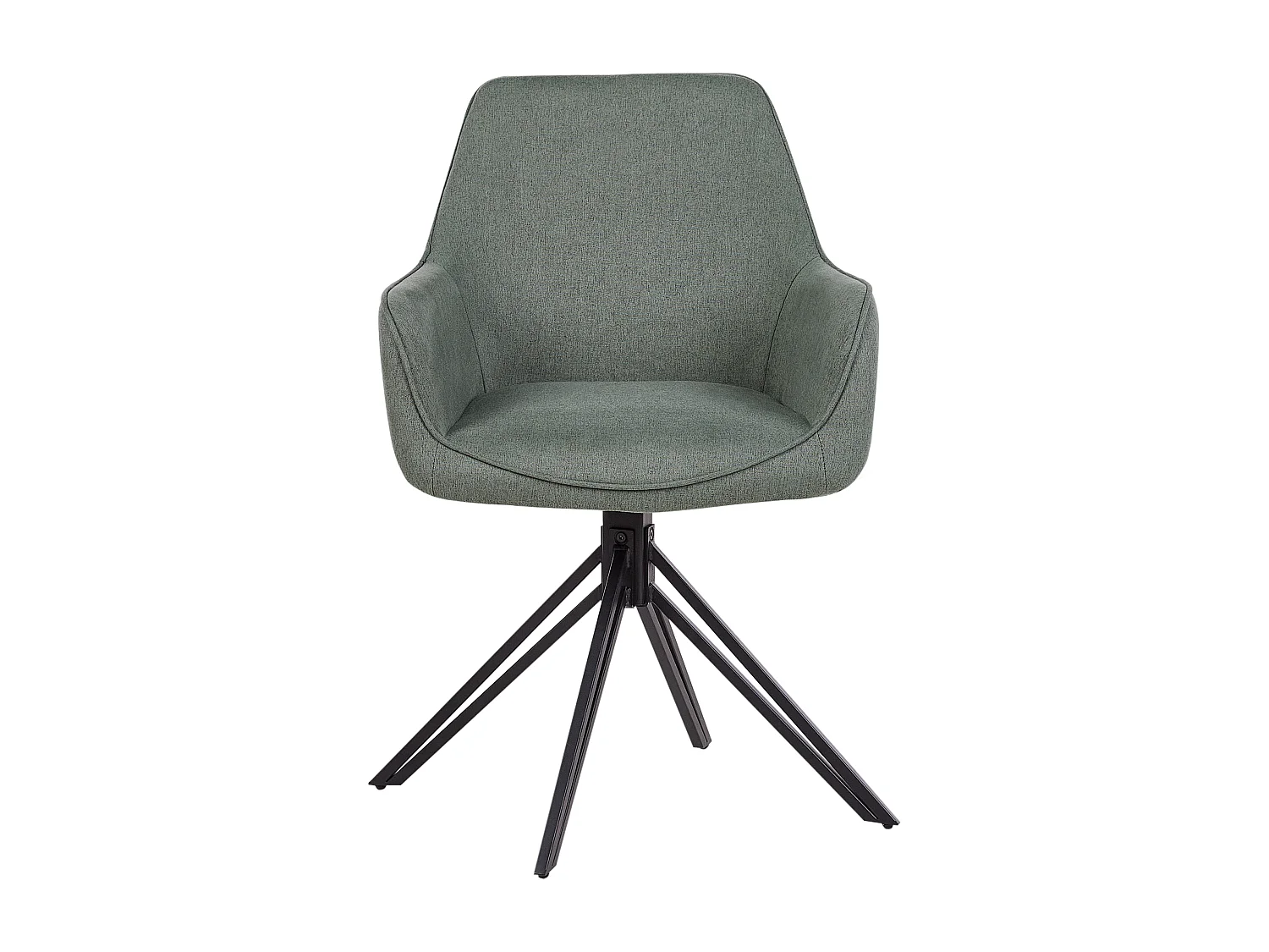 Lot de 2 chaises de salle à manger JODAR Vert foncé