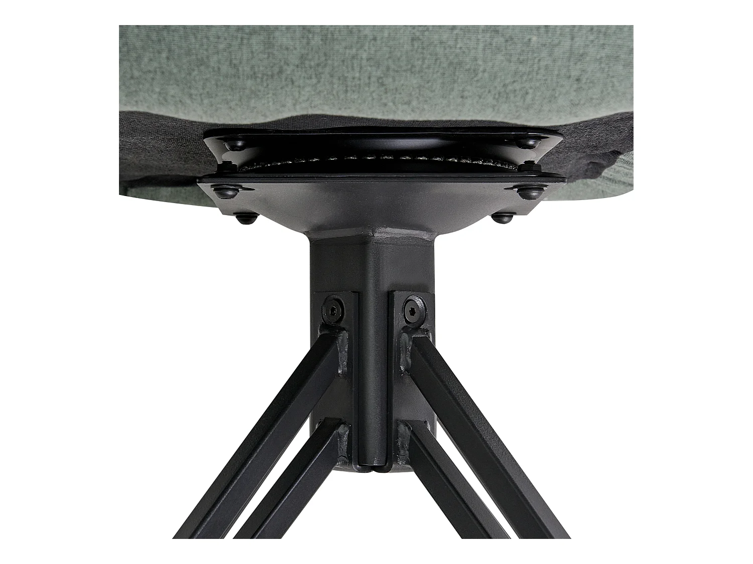 Lot de 2 chaises de salle à manger JODAR Vert foncé