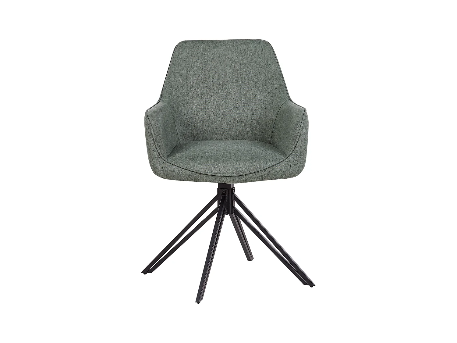 Lot de 2 chaises de salle à manger JODAR Vert foncé