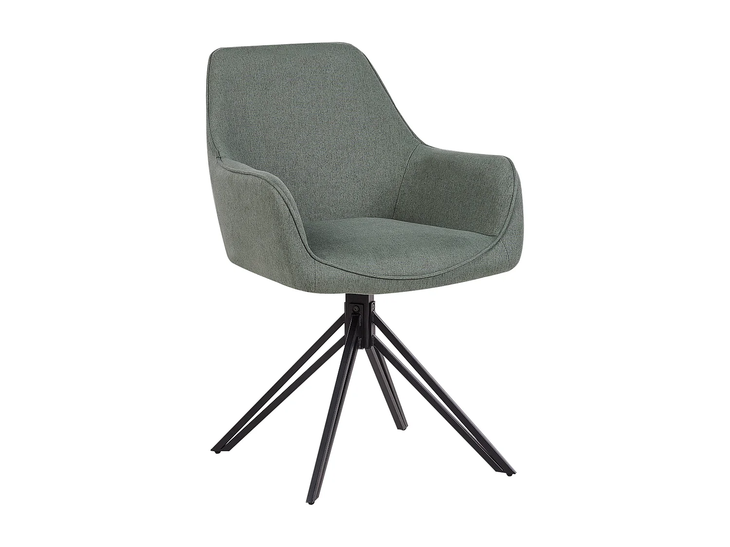 Lot de 2 chaises de salle à manger JODAR Vert foncé