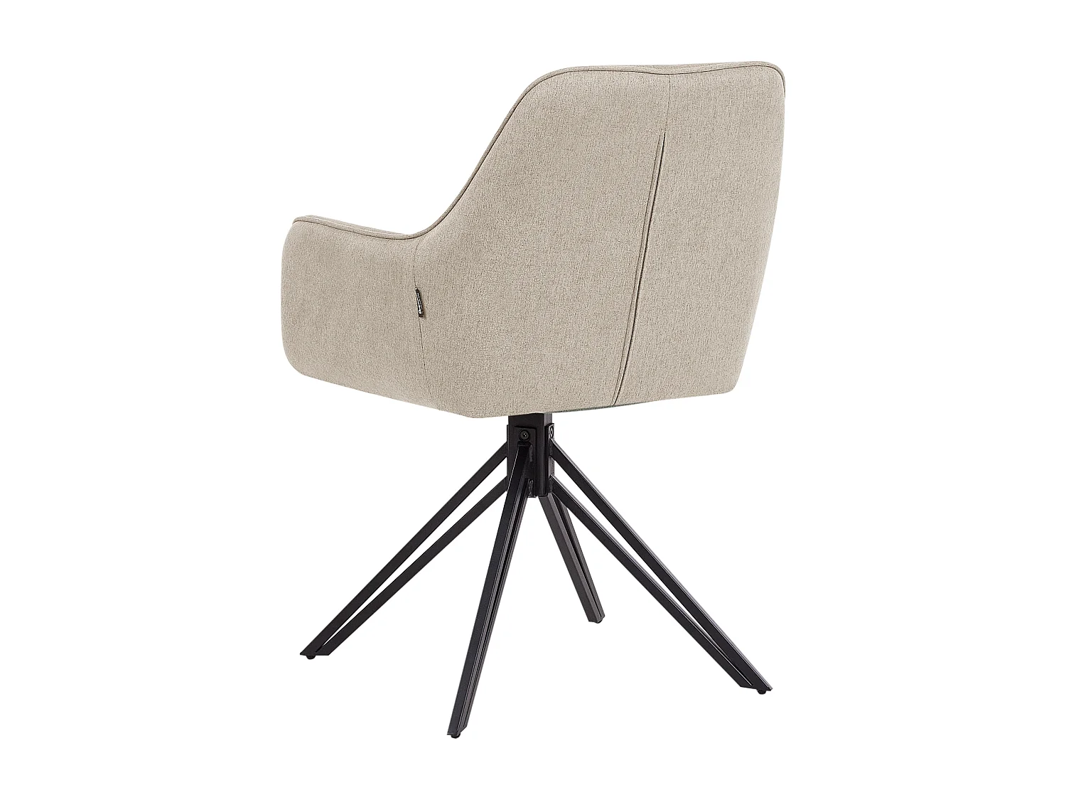 Lot de 2 chaises de salle à manger JODAR Taupe