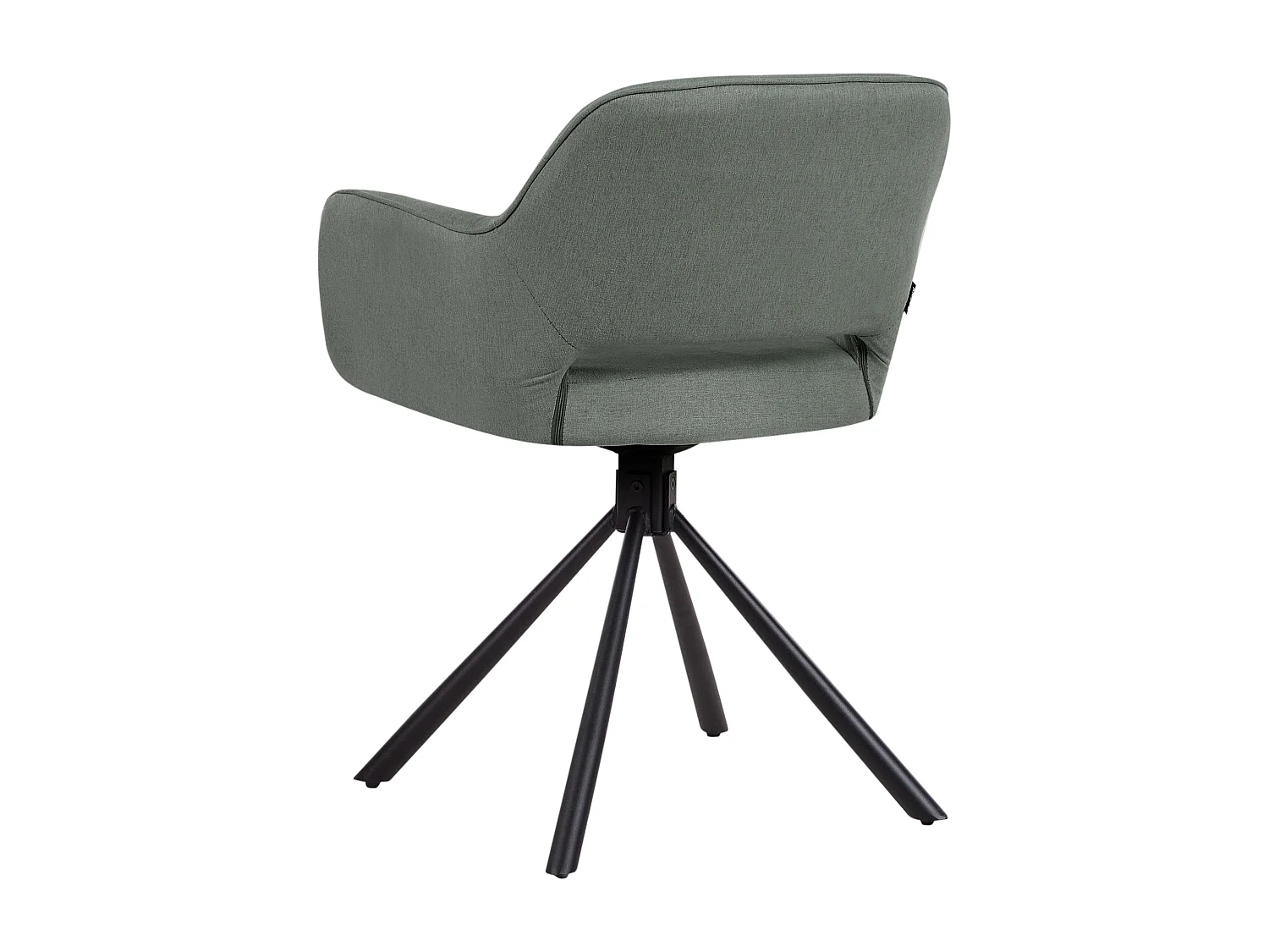 Lot de 2 chaises de salle à manger LOURES Vert foncé