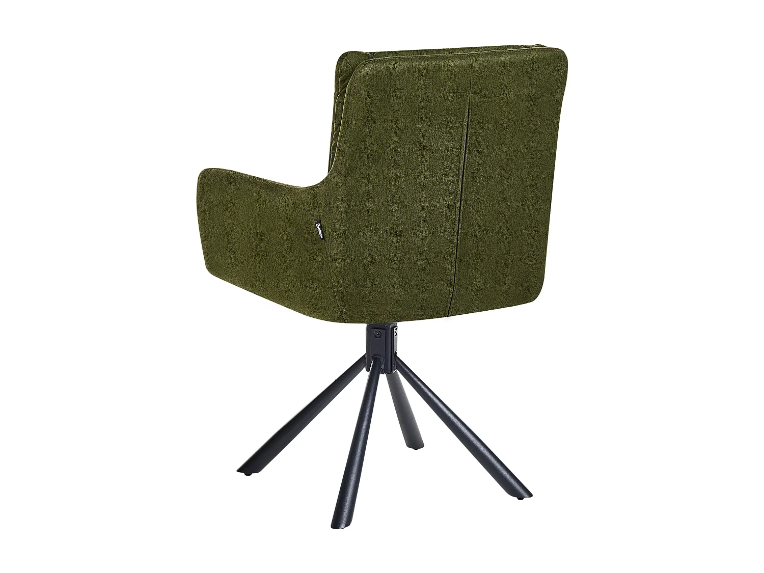 Lot de 2 chaises de salle à manger SARDOAL Vert foncé