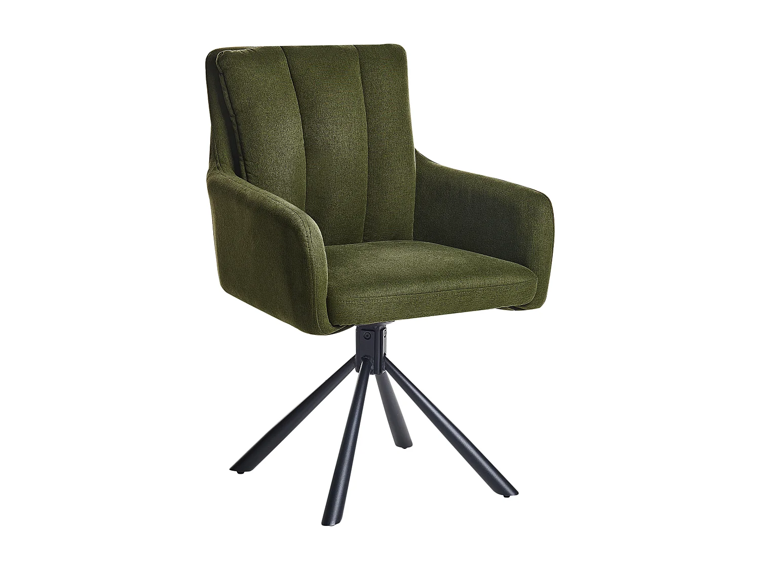 Set van 2 eetkamerstoelen SARDOAL Donkergroen