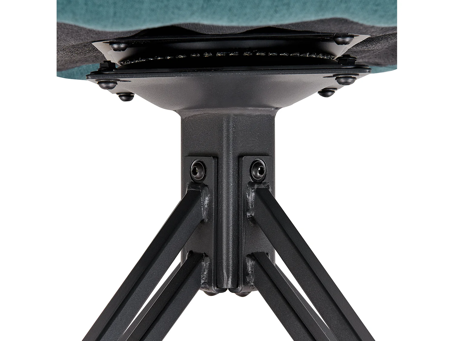 Esszimmerstuhl 2er Set drehbar JODAR Blaugrün