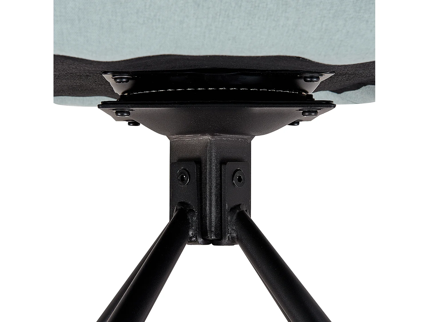 Conjunto de 2 sillas de comedor LOURES Verde menta