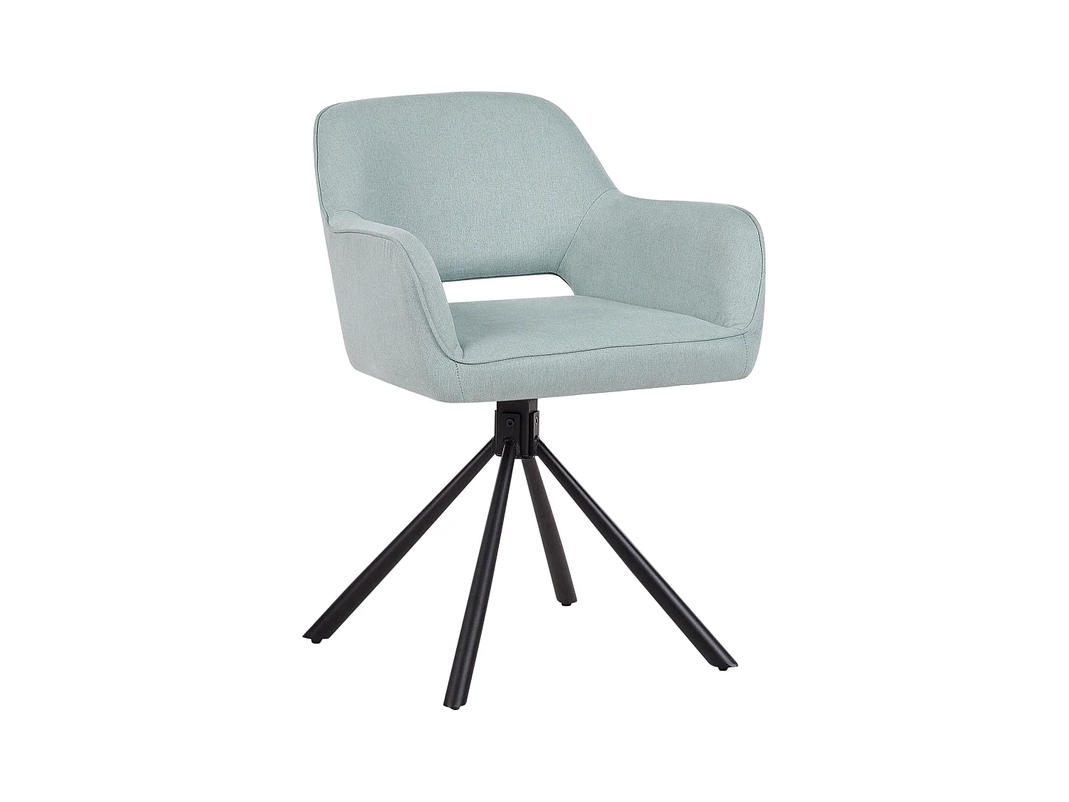 Lot de 2 chaises de salle à manger LOURES Vert menthe