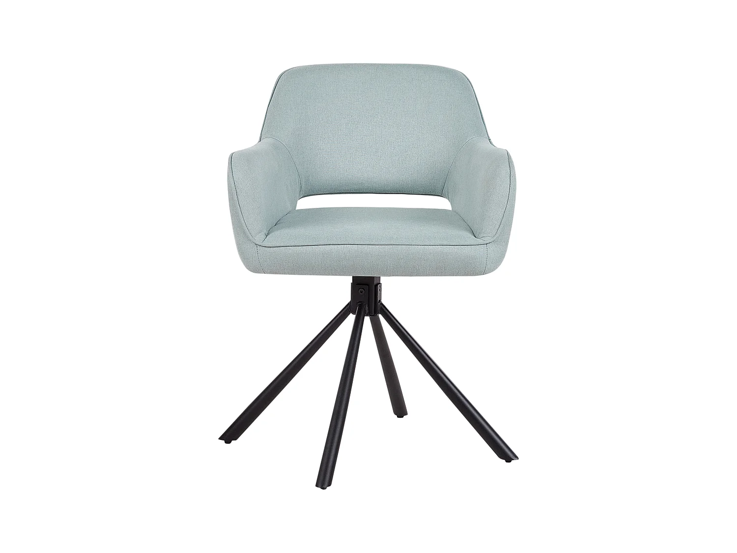 Lot de 2 chaises de salle à manger LOURES Vert menthe