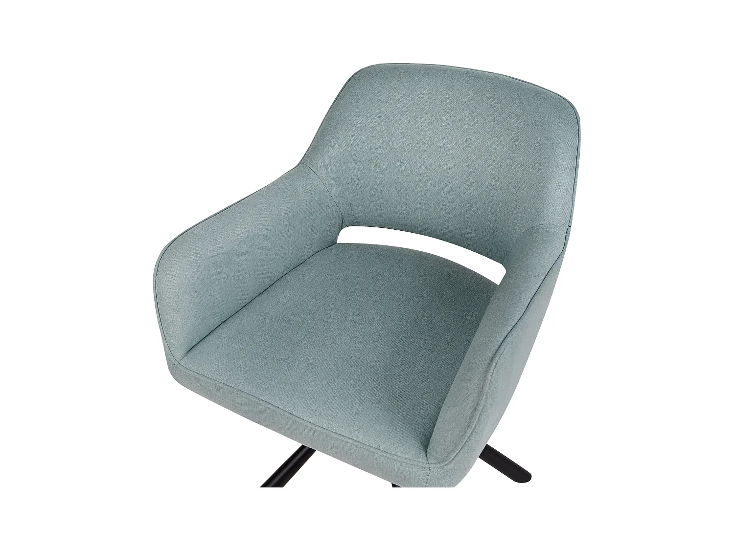 Lot de 2 chaises de salle à manger LOURES Vert menthe