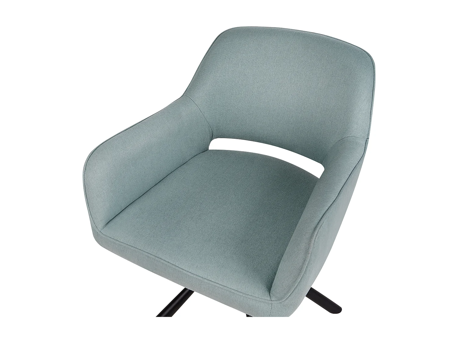 Lot de 2 chaises de salle à manger LOURES Vert menthe