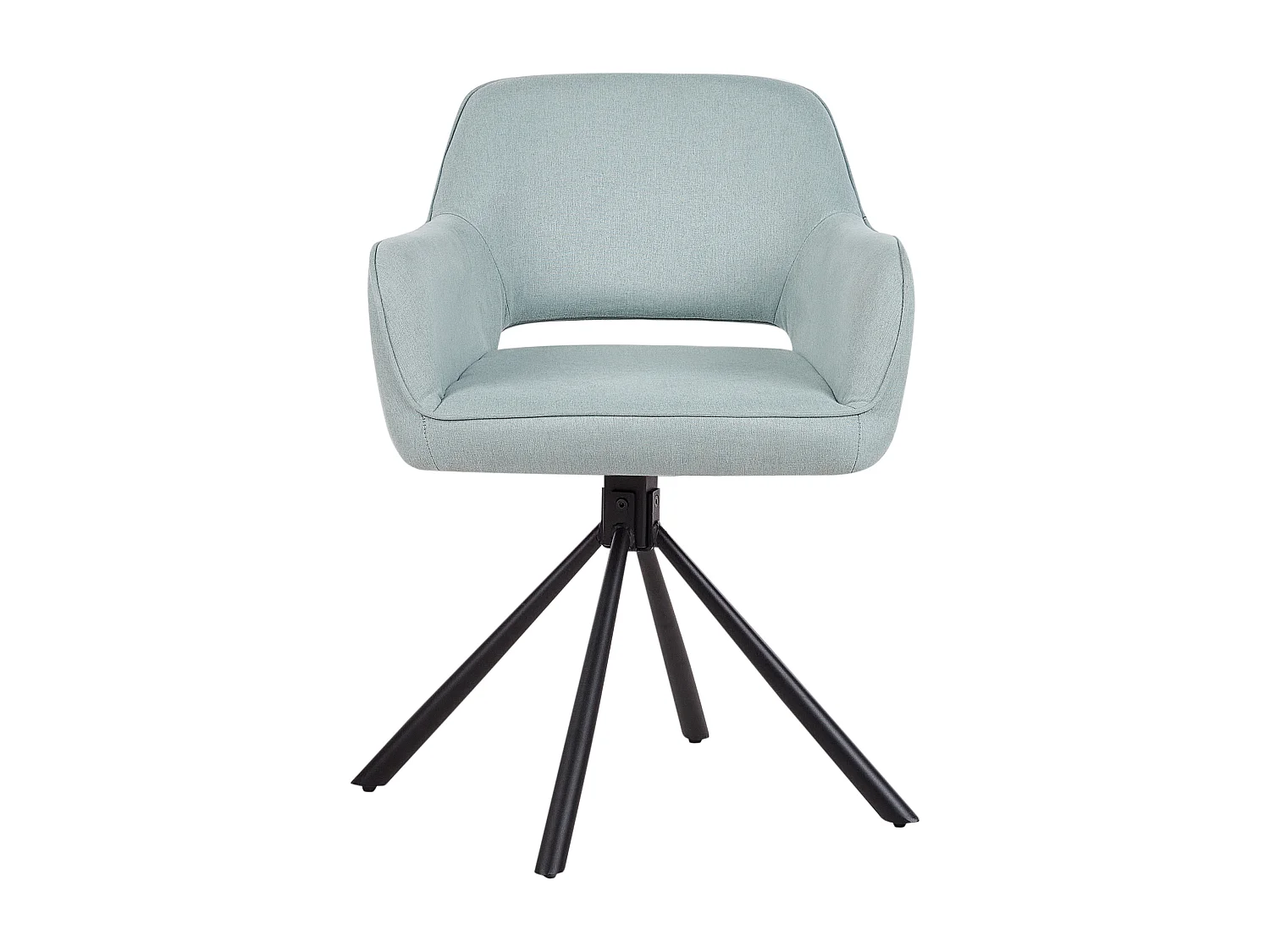 Lot de 2 chaises de salle à manger LOURES Vert menthe