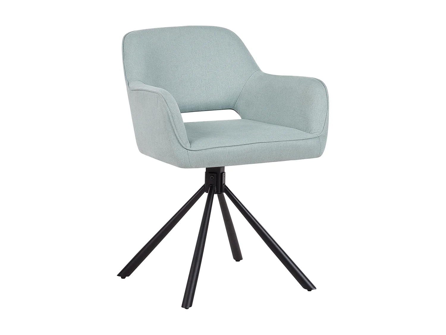 Lot de 2 chaises de salle à manger LOURES Vert menthe