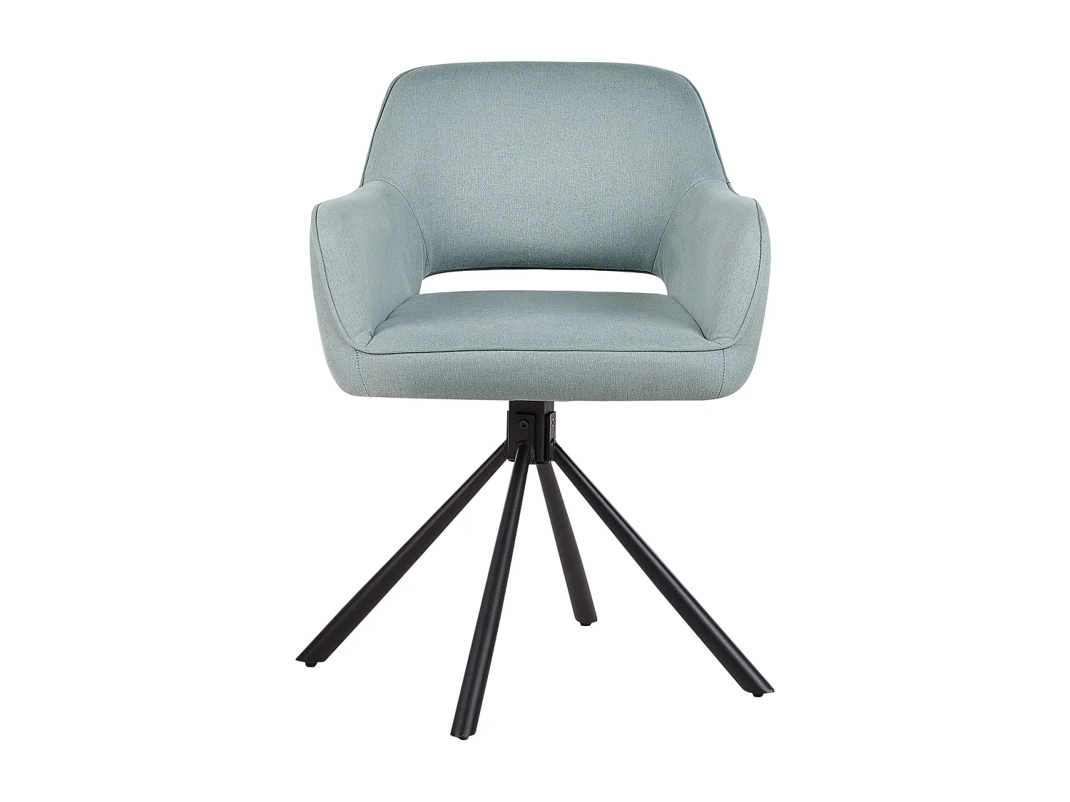 Lot de 2 chaises de salle à manger LOURES Vert menthe