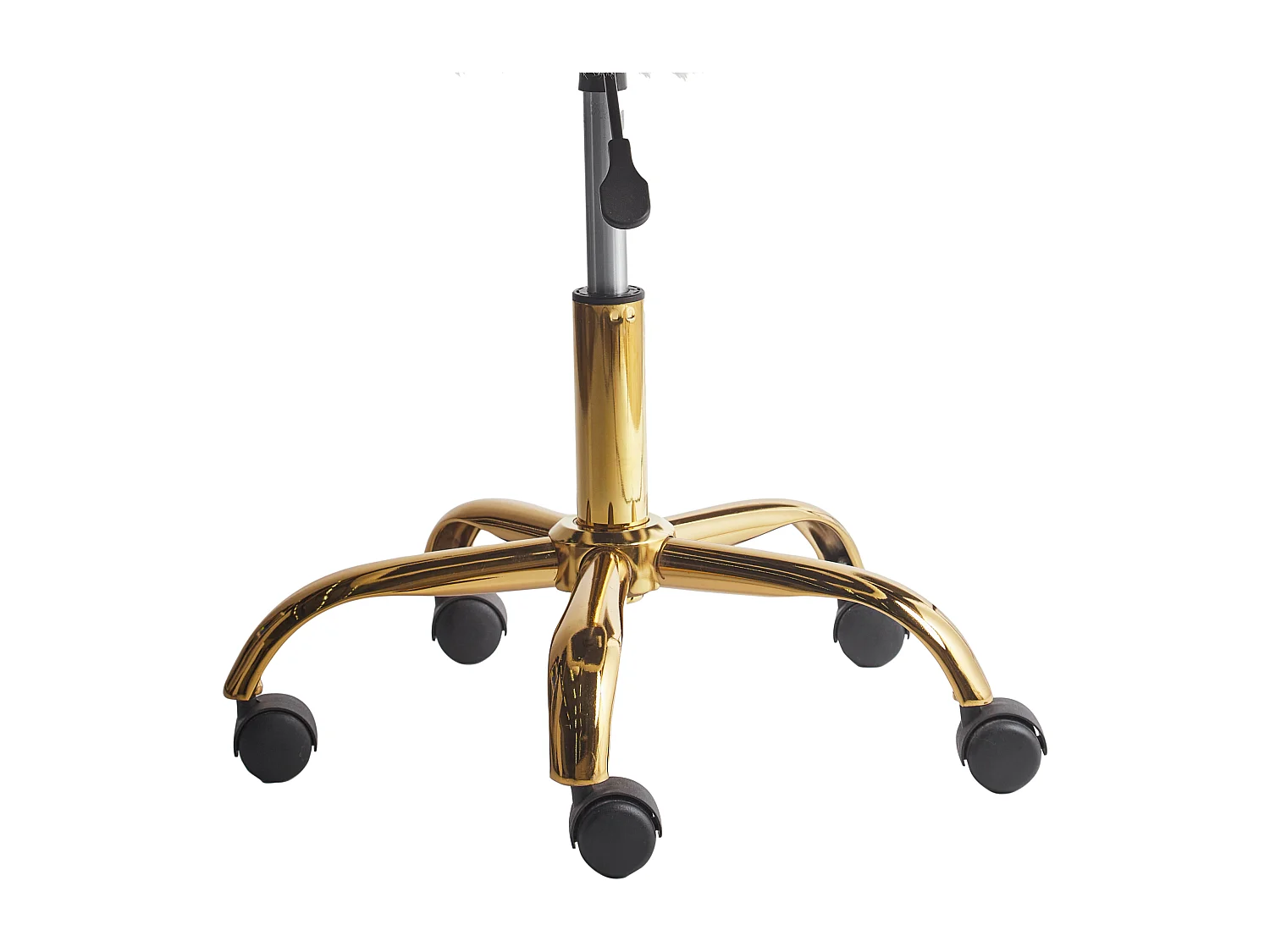 Chaise de bureau MARGATE Fourrure synthétique Blanc