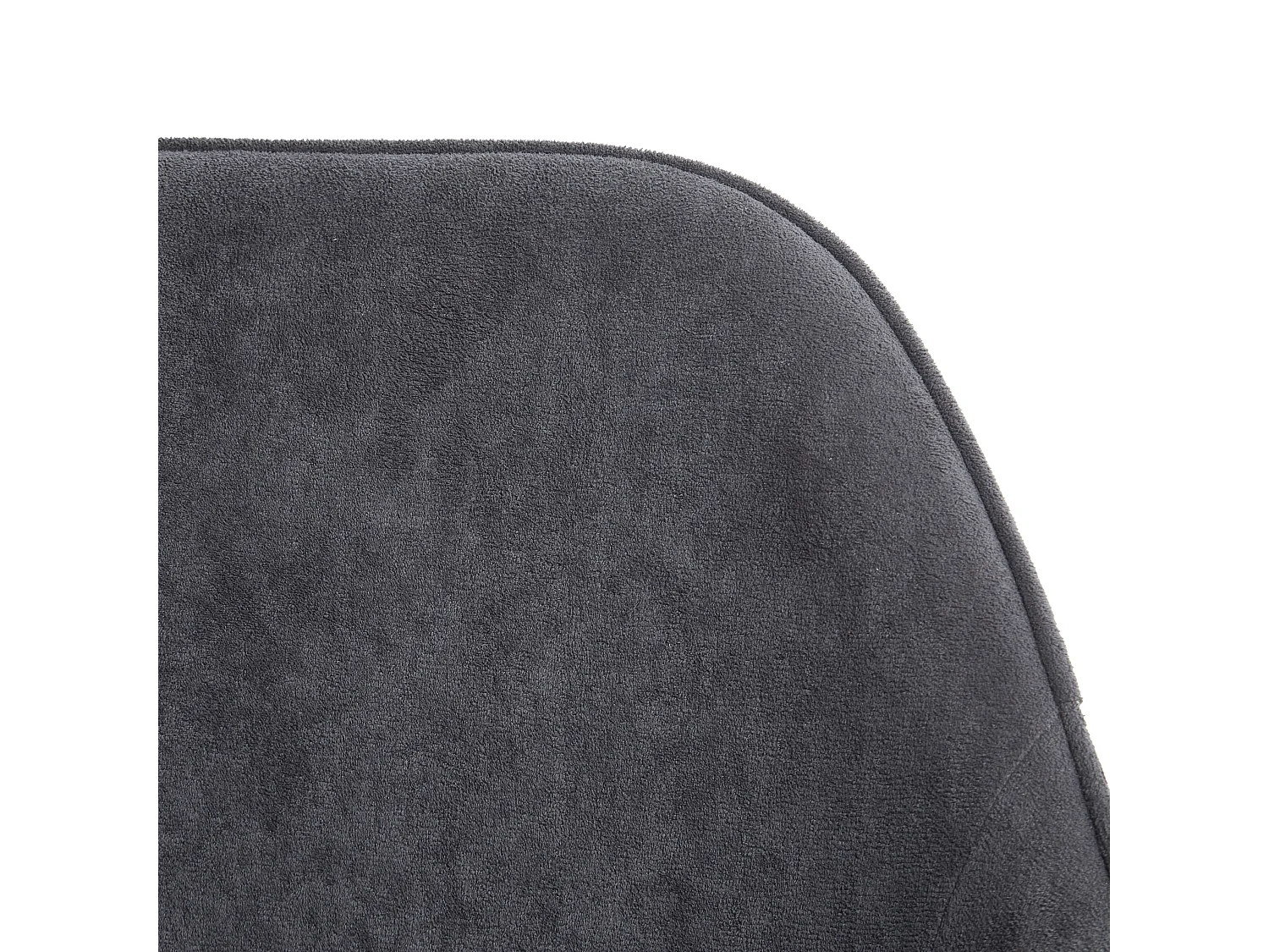 Krzesło biurowe Obrotowy BARDSDALE Welur Ciemnoszary