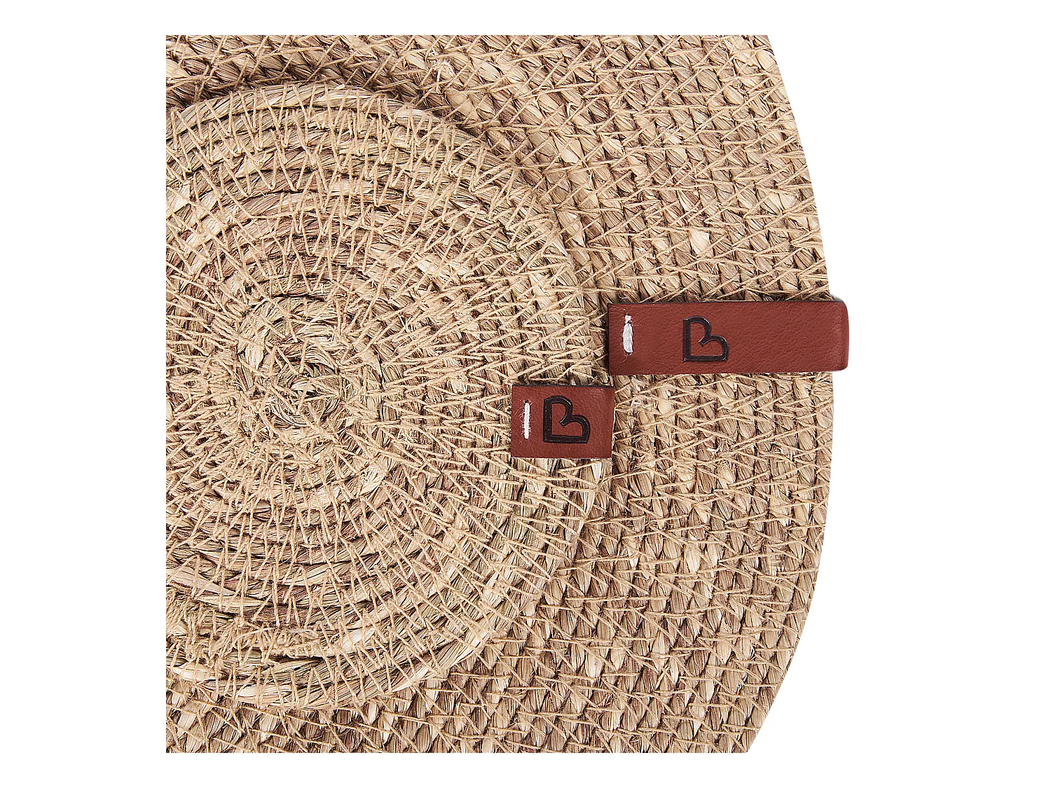 Conjunto de manteles individuales y posavasos KUNZEA Natural Algas marinas