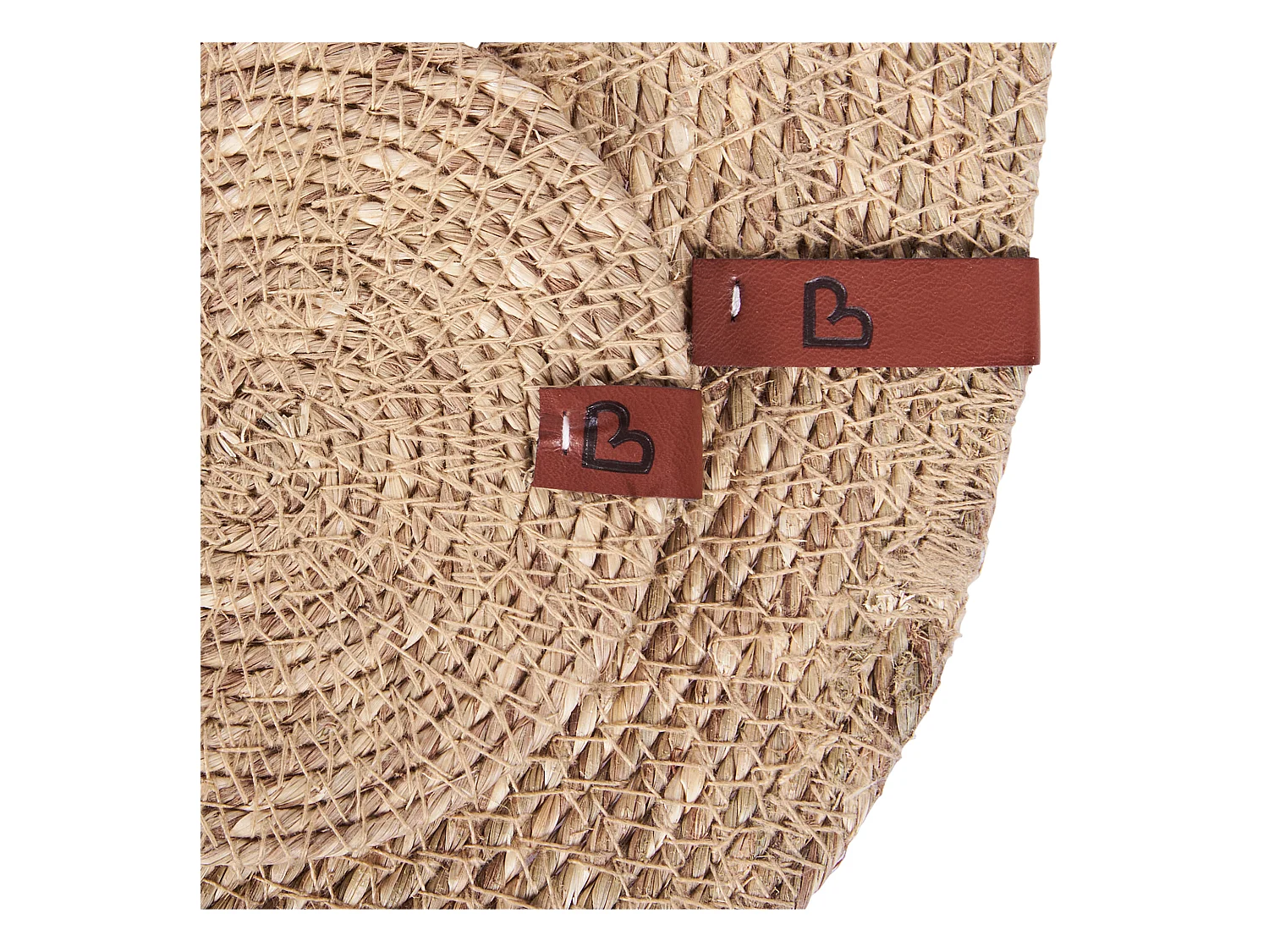 6 Personen Tischset u. Untersetzer Seegras natürlich rund 12-teilig Pepperberry